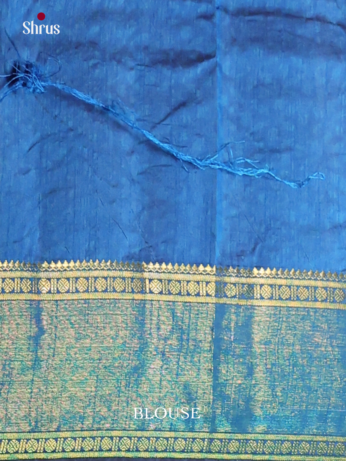 Violet & Blue- Semi Patola Saree - Shop on Shrus.com