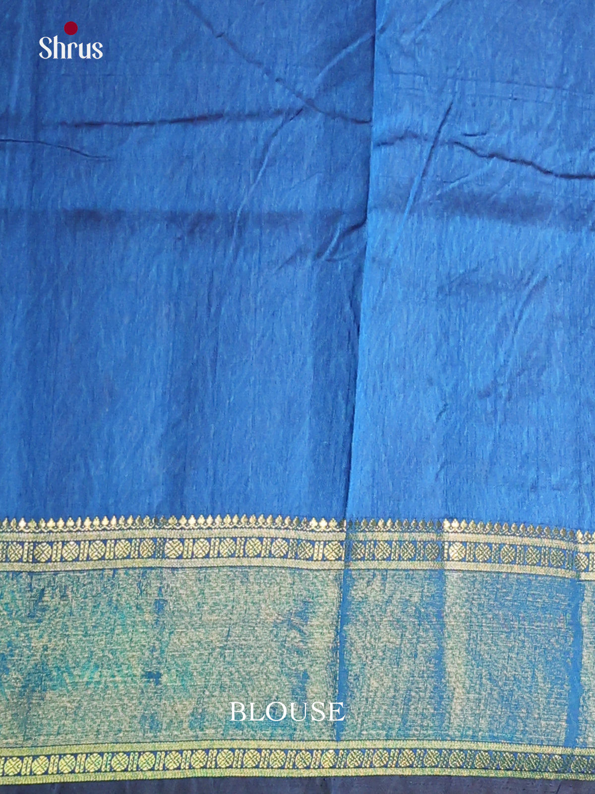 Violet & Blue- Semi Patola Saree - Shop on Shrus.com