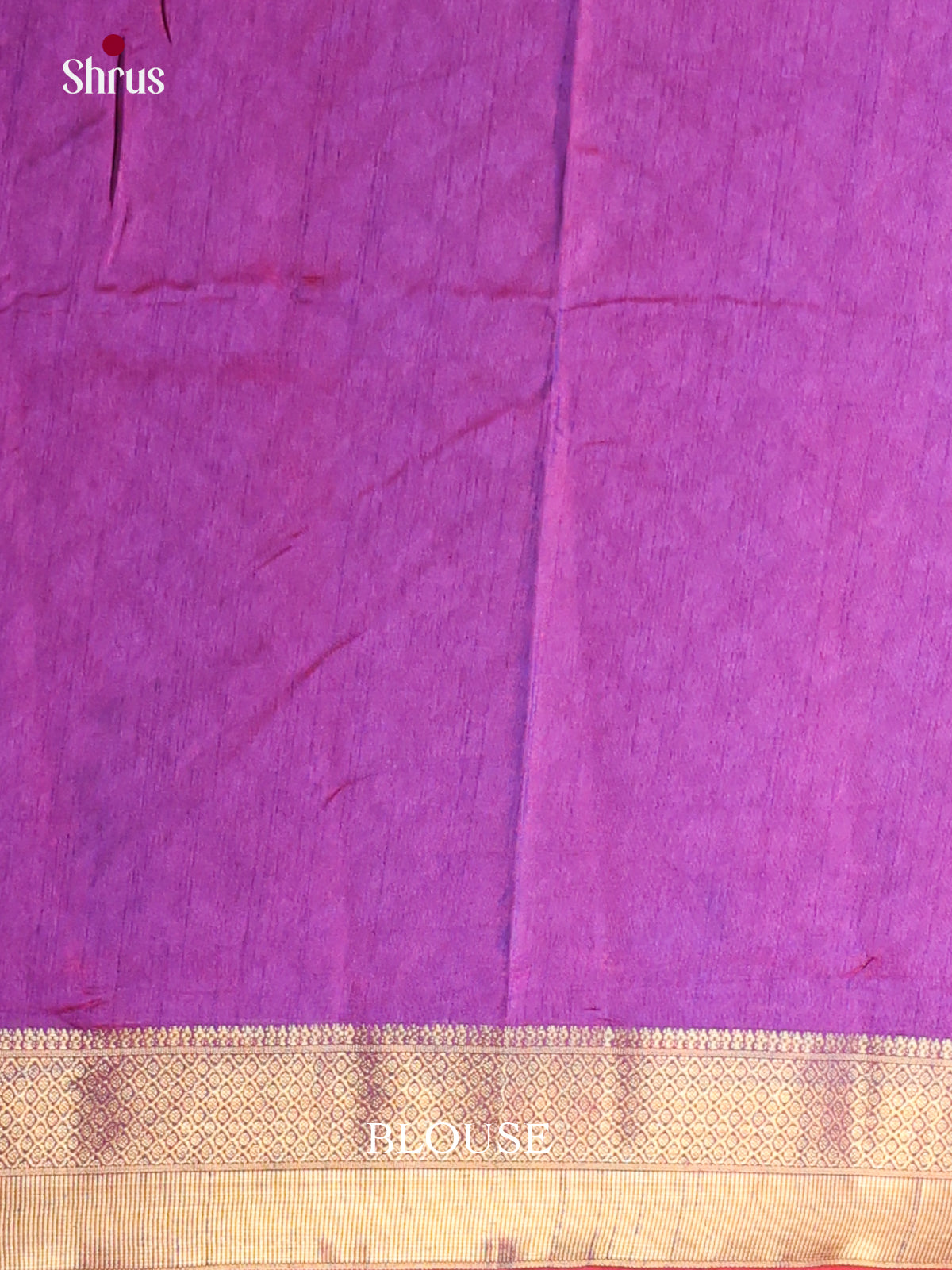 Pink & Purple- Semi Patola Saree - Shop on Shrus.com