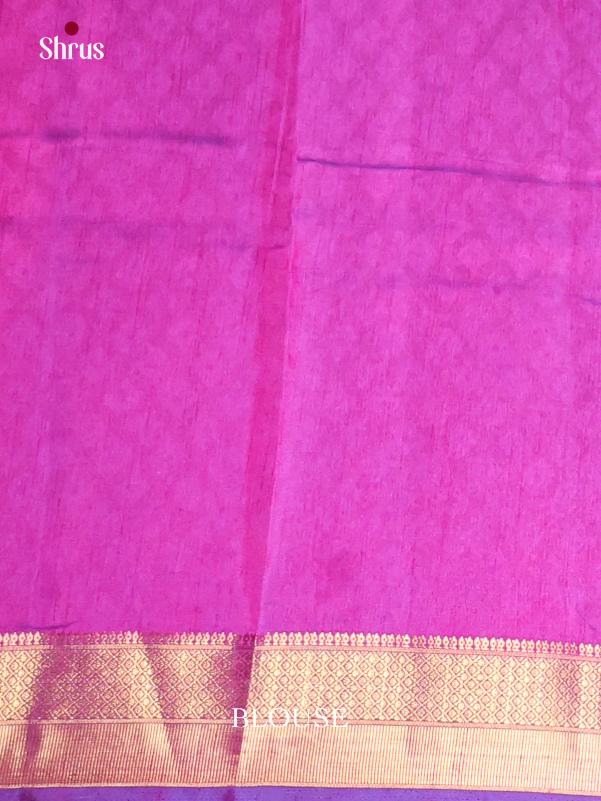 Blue & Purple- Semi Patola Saree