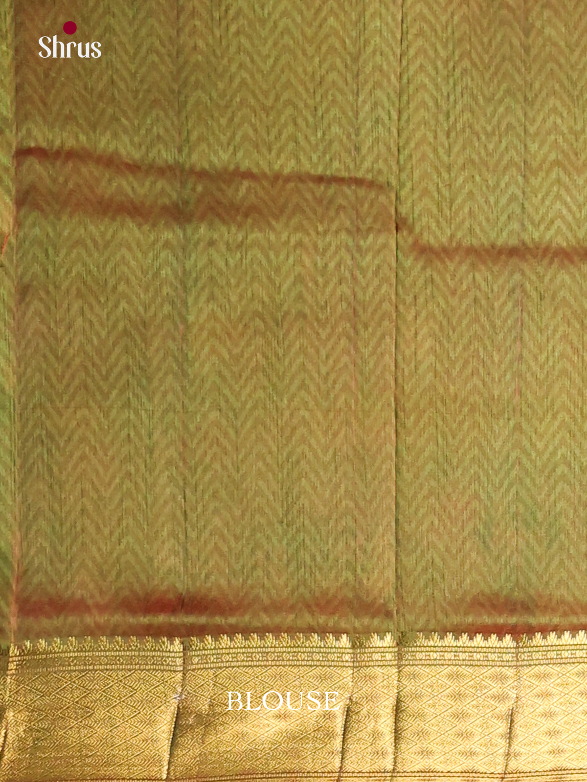 Pink & Green - Semi Patola Saree - Shop on Shrus.com
