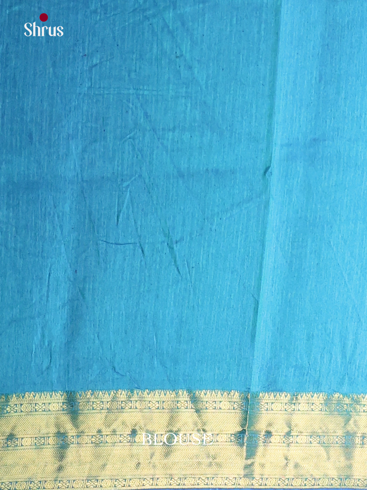 Blue & Teal - Semi Patola Saree