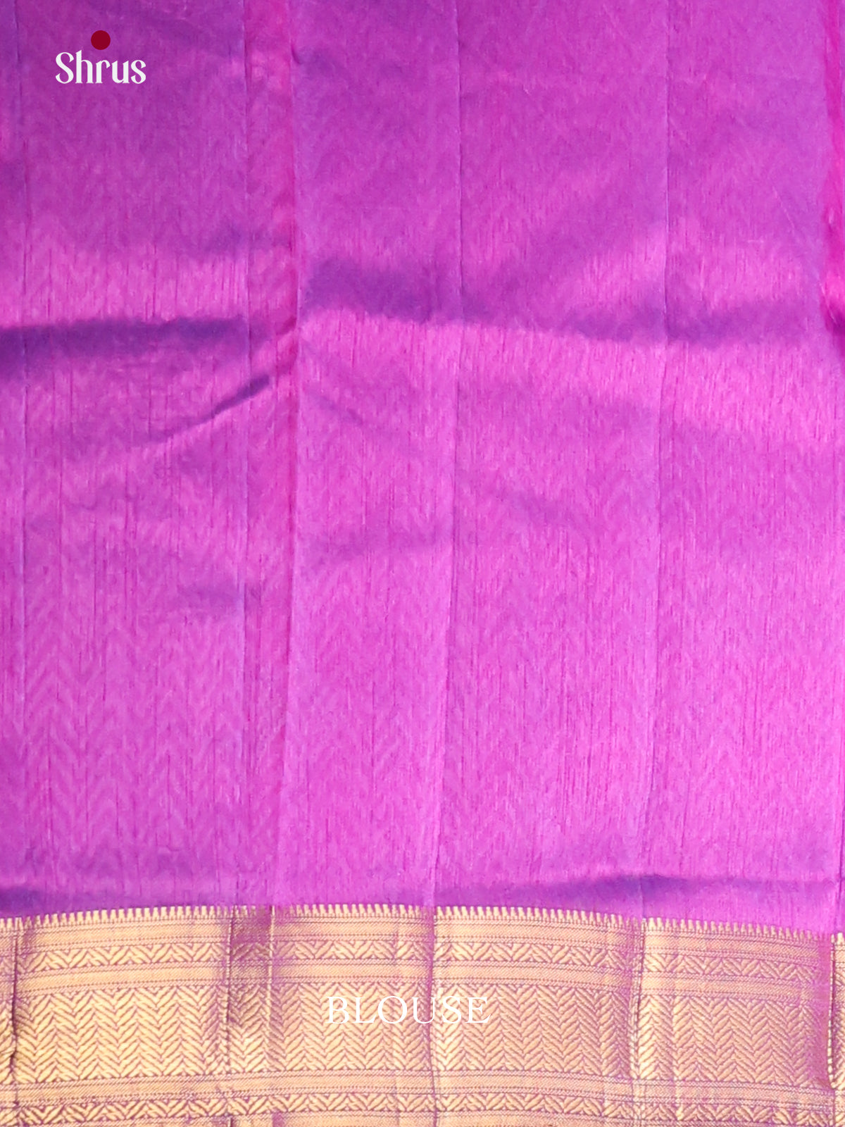 Blue & Purple - Semi Patola Saree