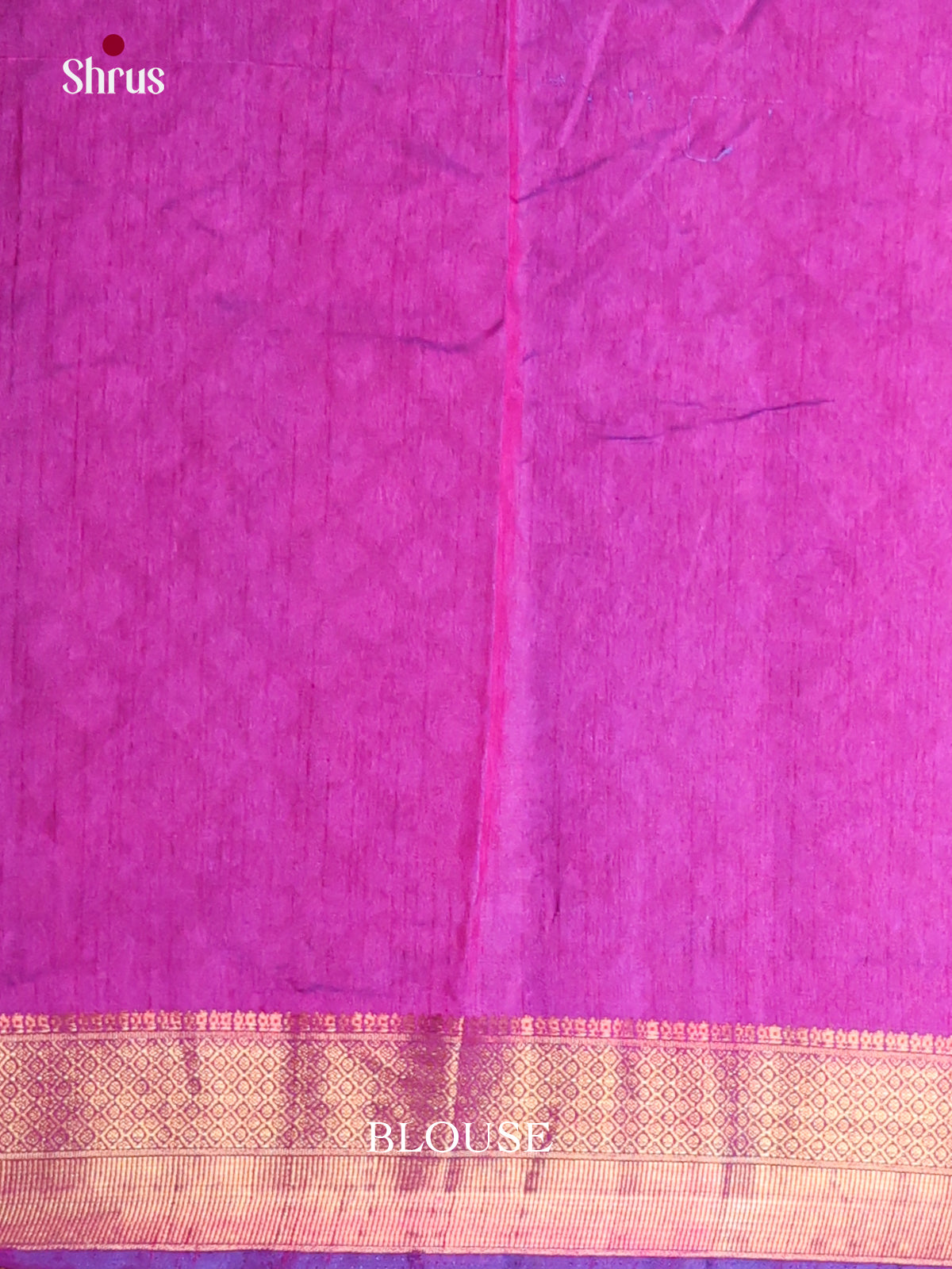 Blue & Purple - Semi Patola Saree