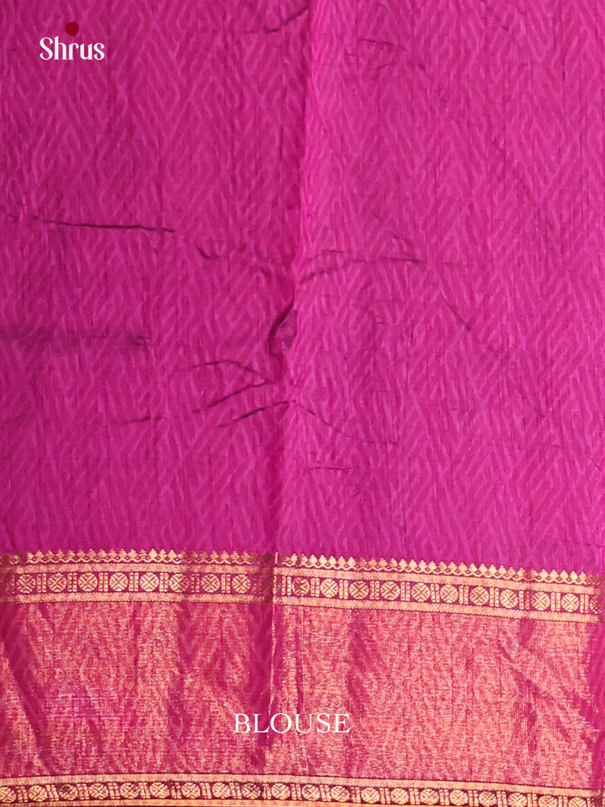 Blue & Purple- Semi Patola Saree