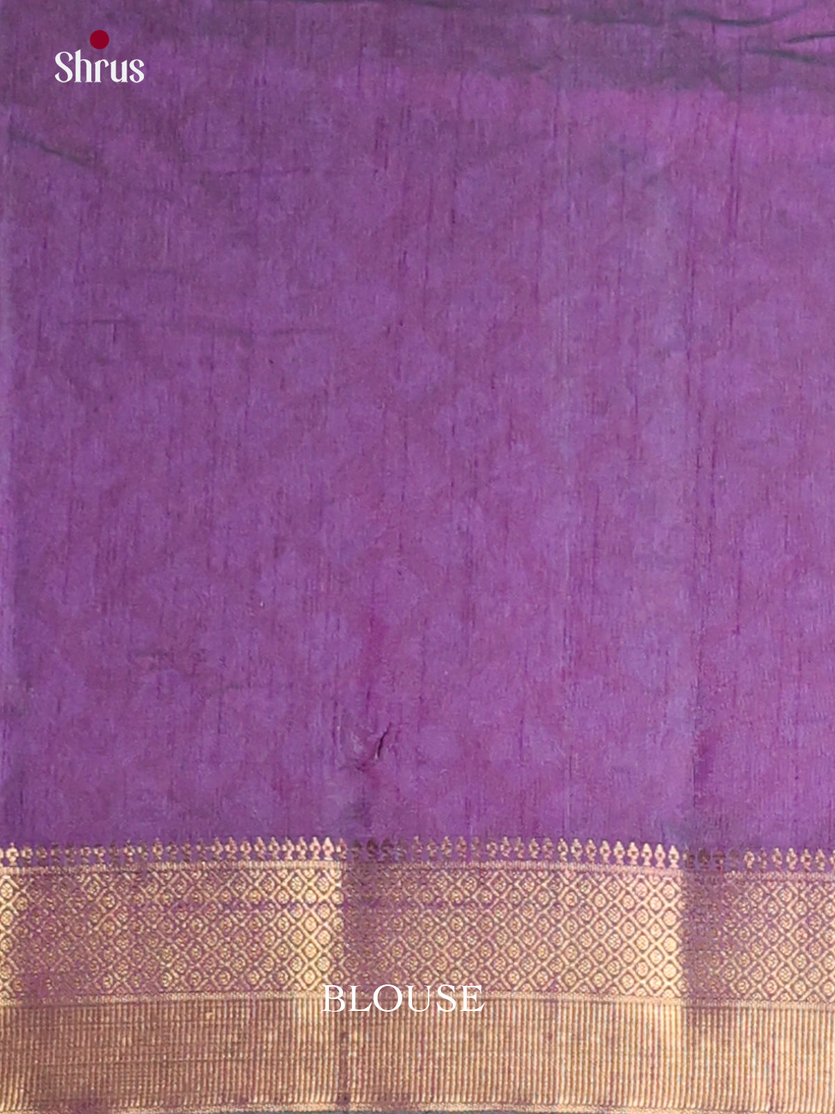 Blue & Purple- Semi Patola Saree
