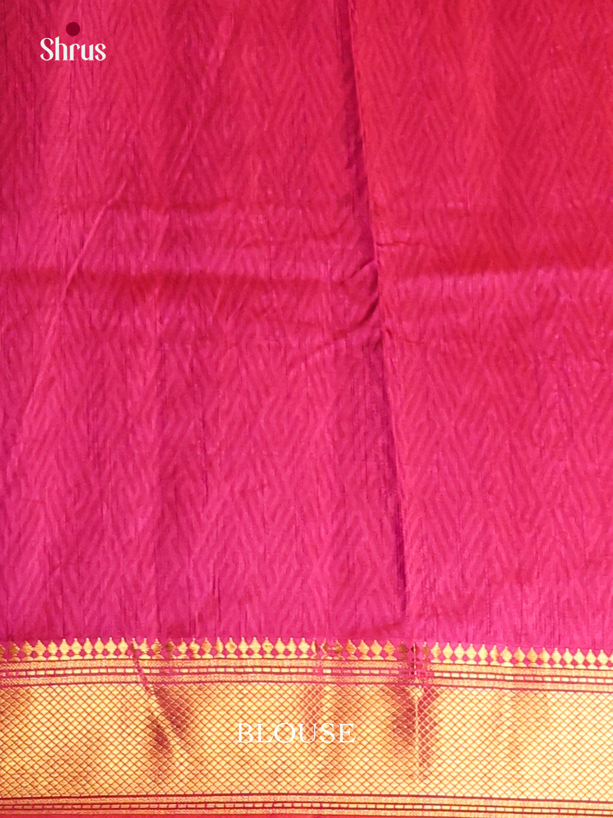 Pink- Semi Patola Saree - Shop on Shrus.com