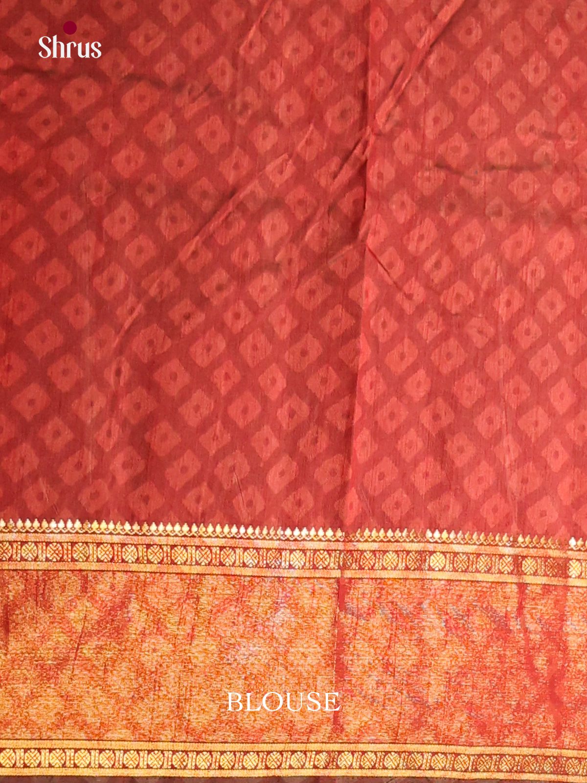 Green & Brown - Semi Patola Saree - Shop on Shrus.com