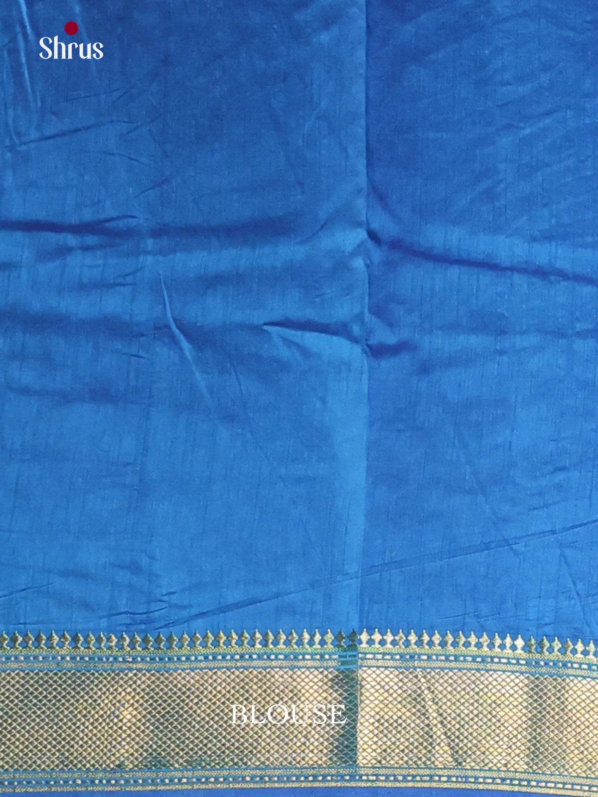 Blue - Semi Patola Saree