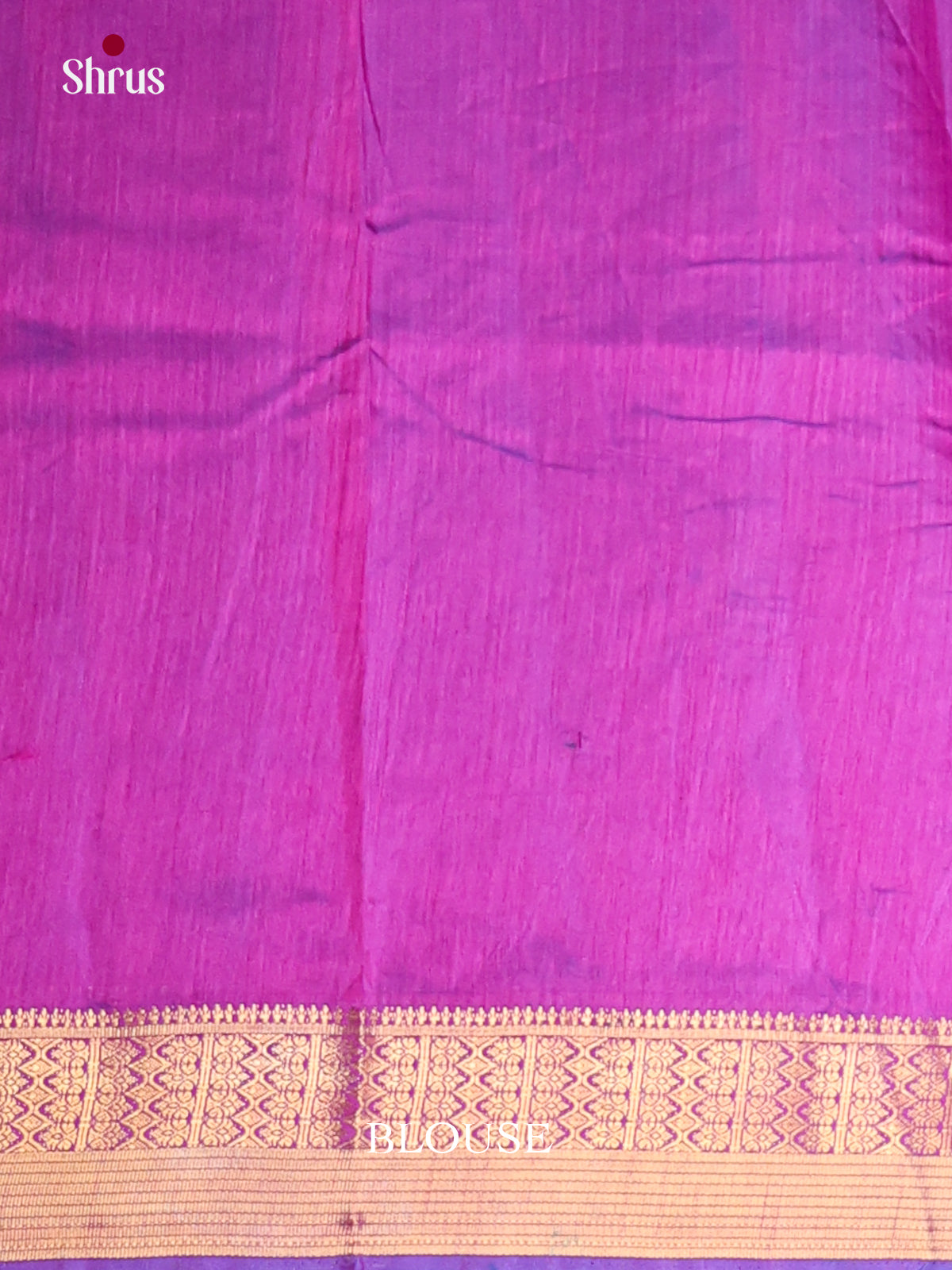Blue & Purple- Semi Patola Saree