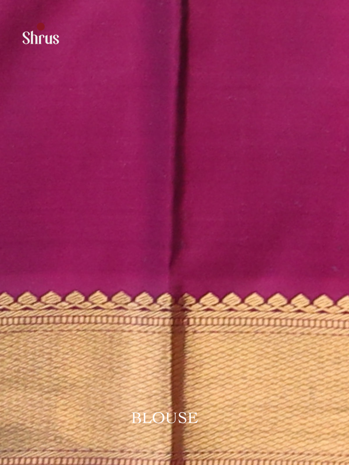 Green & Purple Kanchipuram silk  Saree with contrast brocade pallu-3