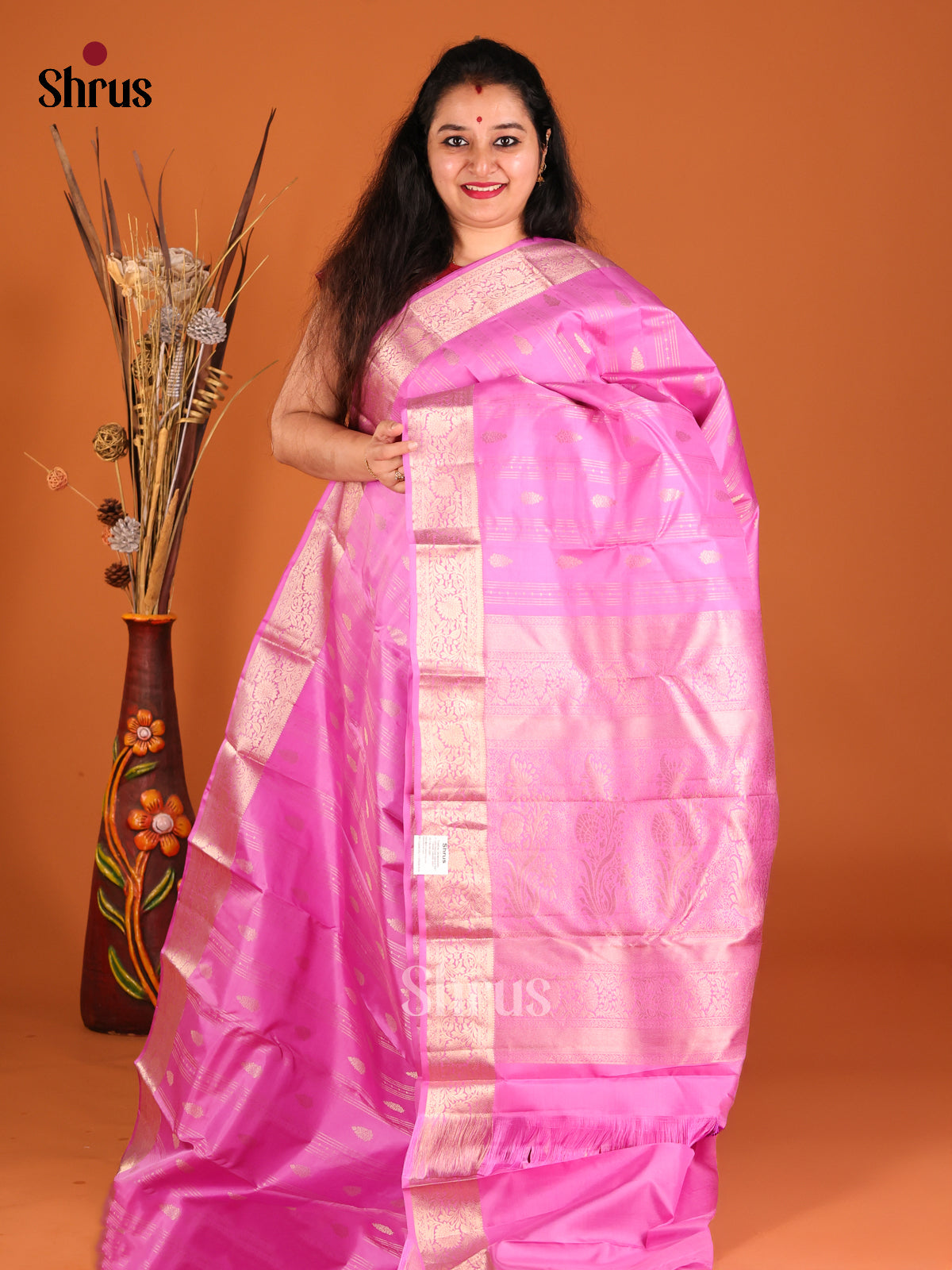 DGS19394 - Kanchipuram silk (HR) Saree - Shop on Shrus.com
