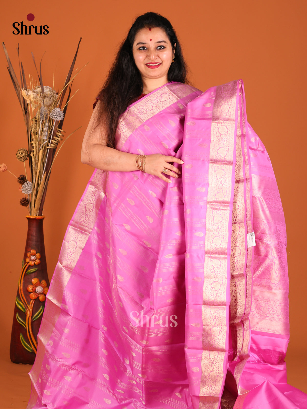 DGS19394 - Kanchipuram silk (HR) Saree - Shop on Shrus.com