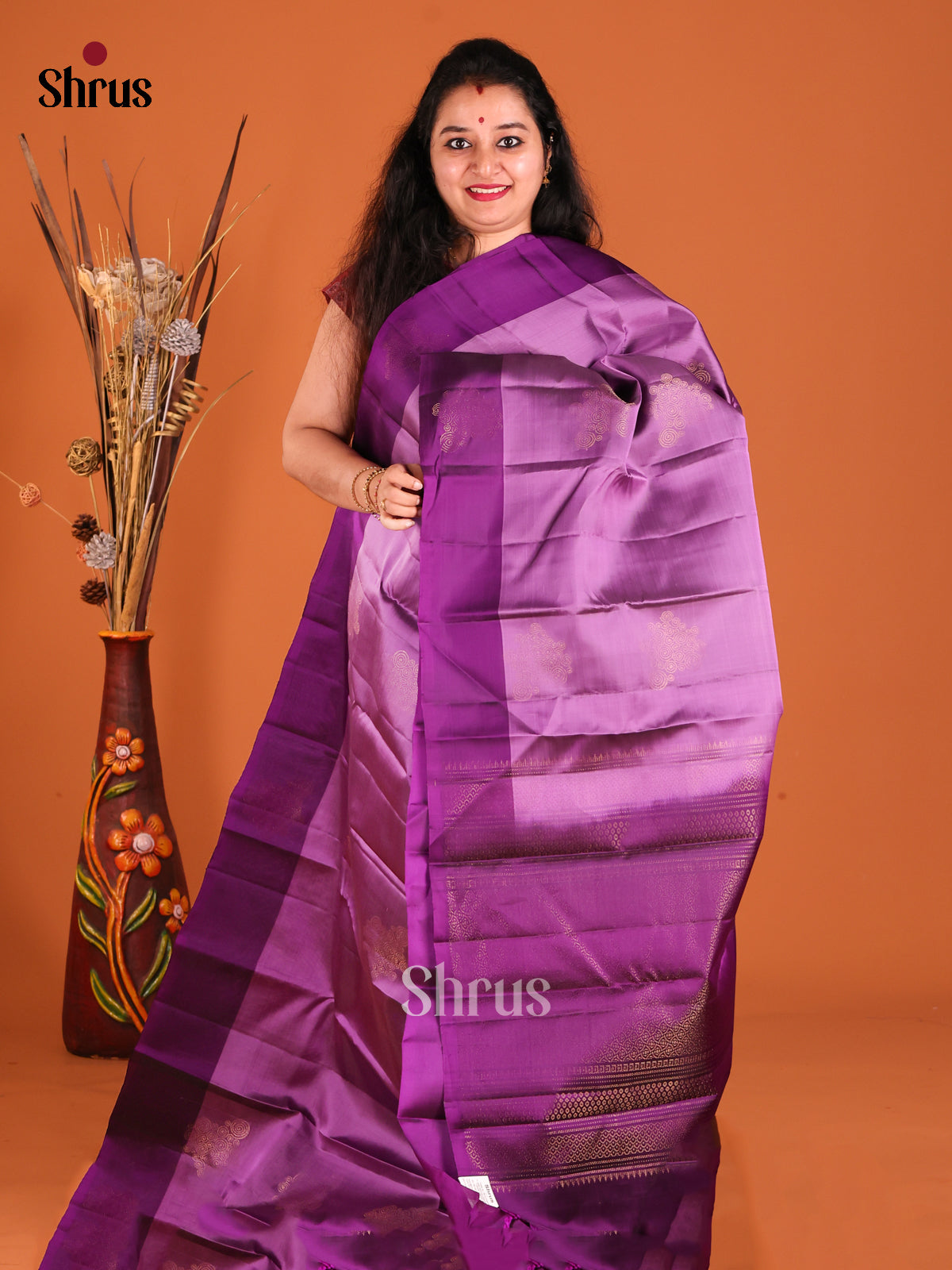 DGS23346 - Softsilk-halfpure Saree - Shop on Shrus.com