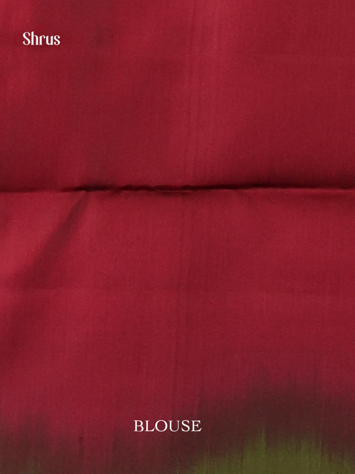 Green & Maroon Softsilk-halfpure Saree gleams with gold zari floral motifs - Shop on Shrus.com