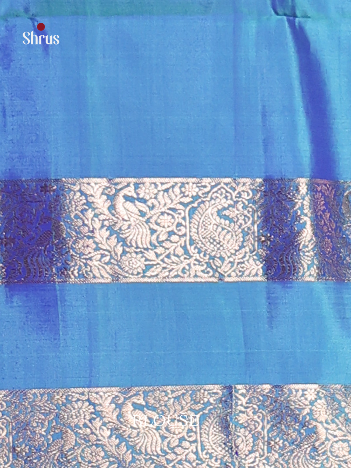 Purple Soft Silk Saree with Zari Drop Motifs & Brocade Pallu