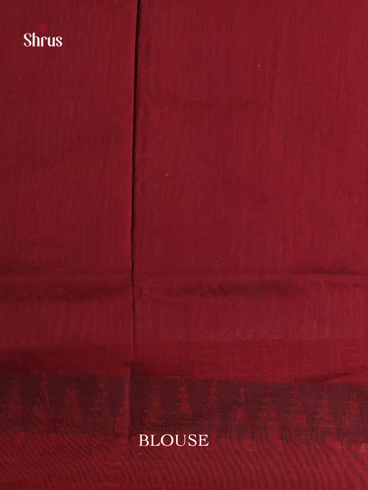 Blue & Maroon - Kalyani Cotton Saree