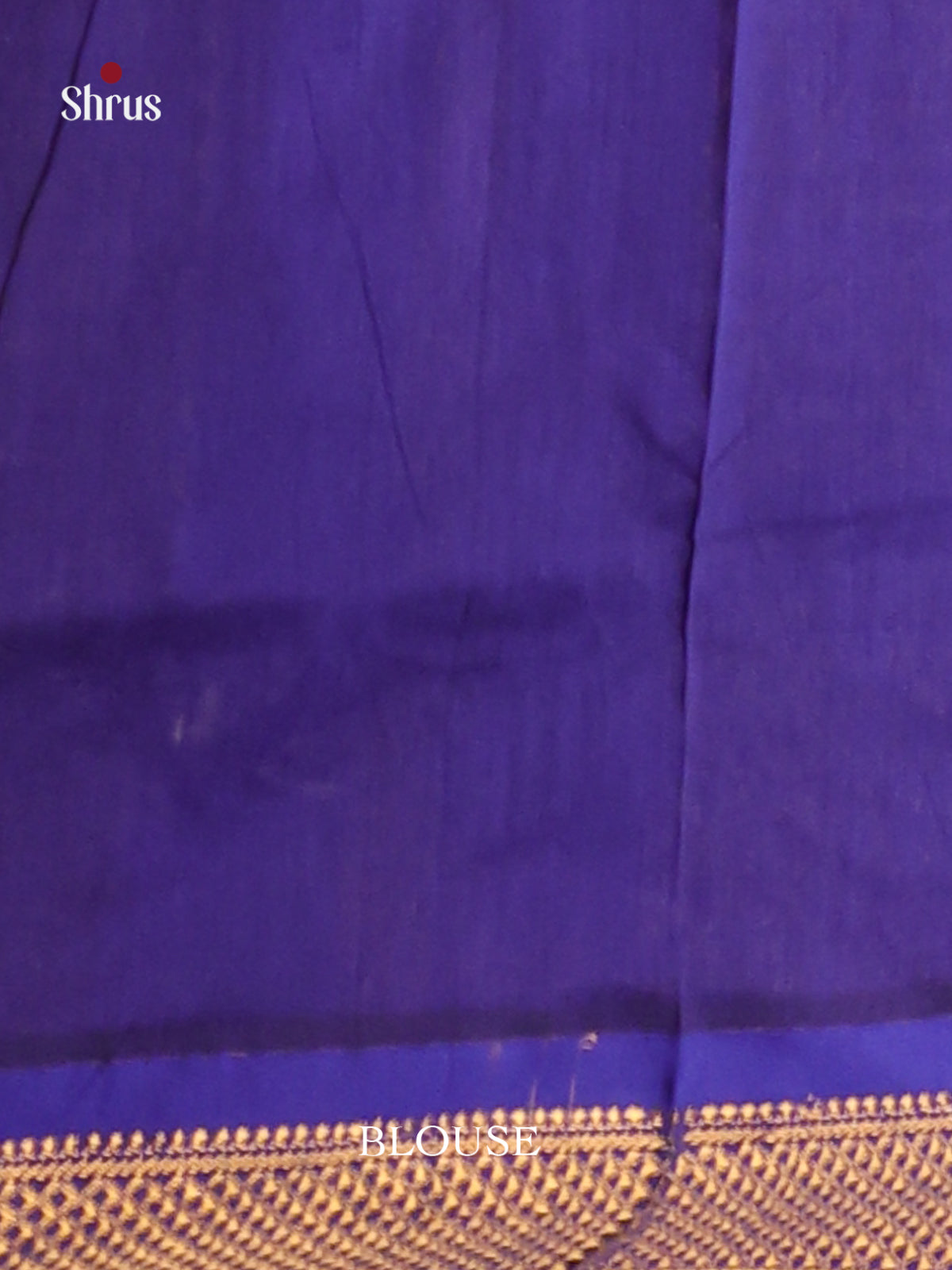 Yellow & Blue - Kalyani Cotton Saree - Shop on Shrus.com