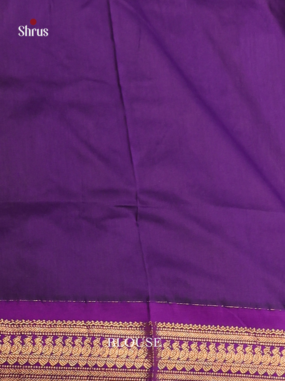 Green & Violet- Kalyani Cotton Saree - Shop on Shrus.com