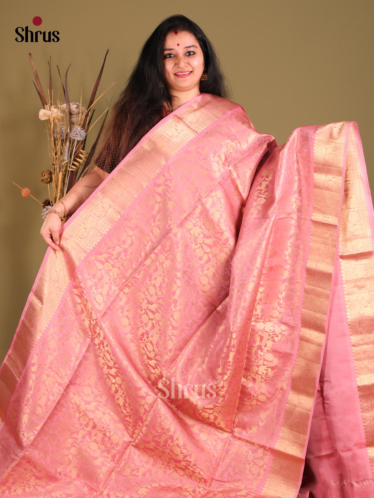 DGS25087 - Soft Silk (HR) Saree - Shop on Shrus.com