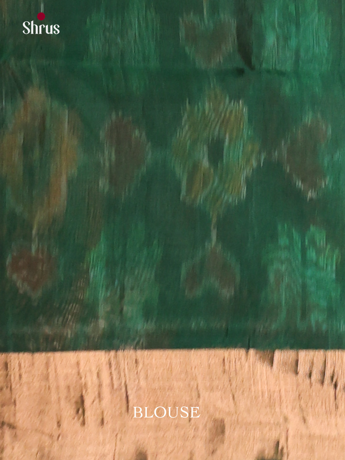 Maroon & Green- Pochampally sico Saree - Shop on Shrus.com