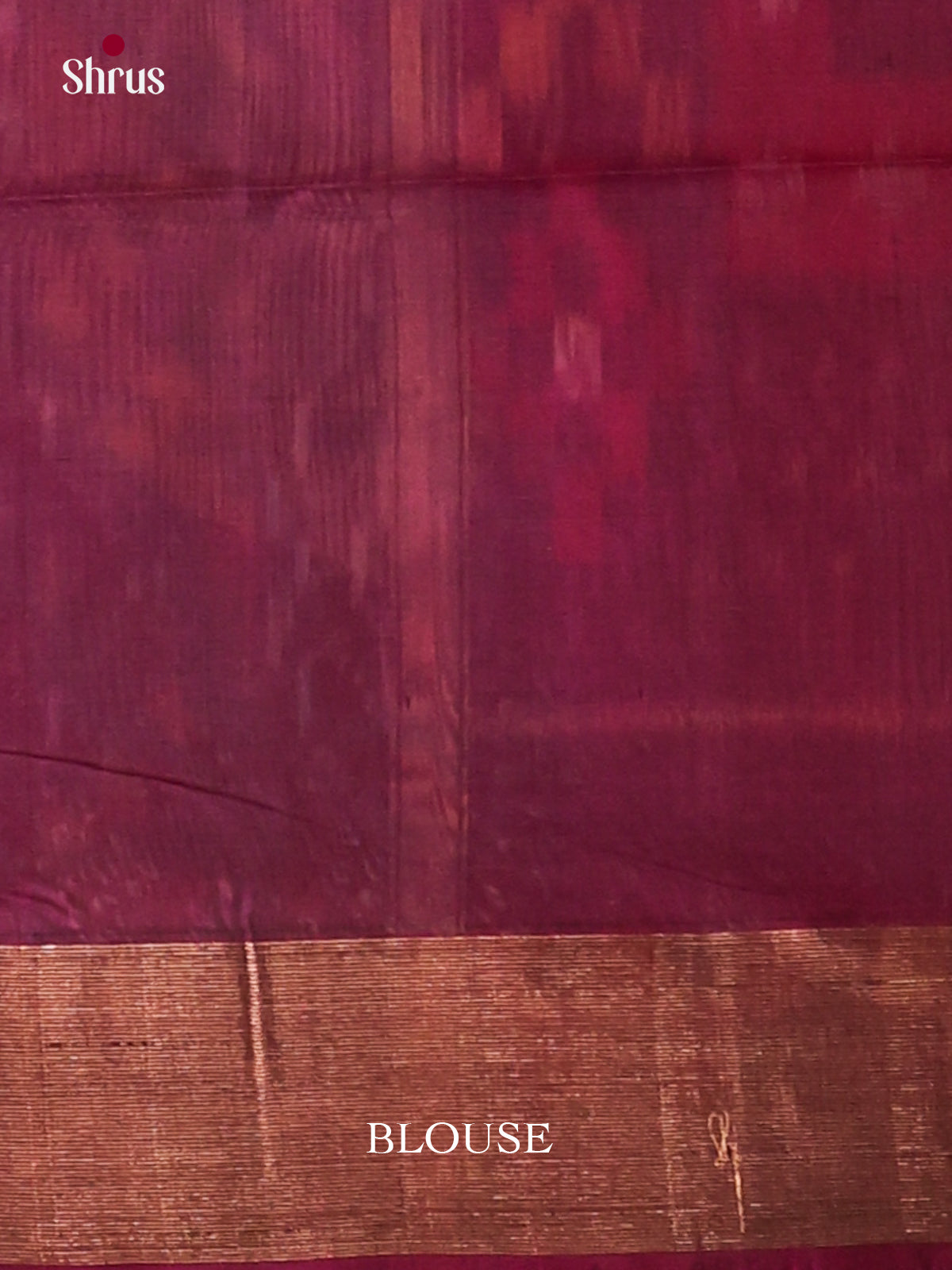 Green & Maroon - Pochampally sico Saree - Shop on Shrus.com