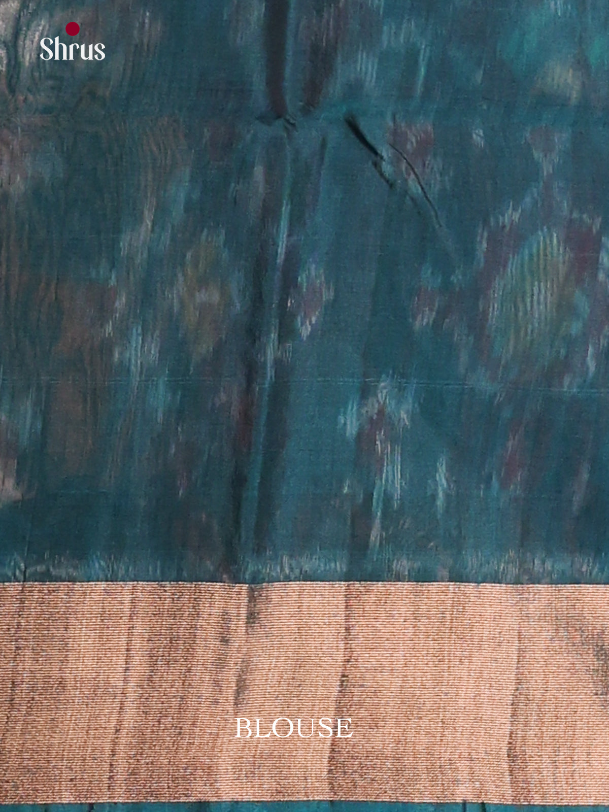 Brown & Peacock Green- Pochampally sico Saree