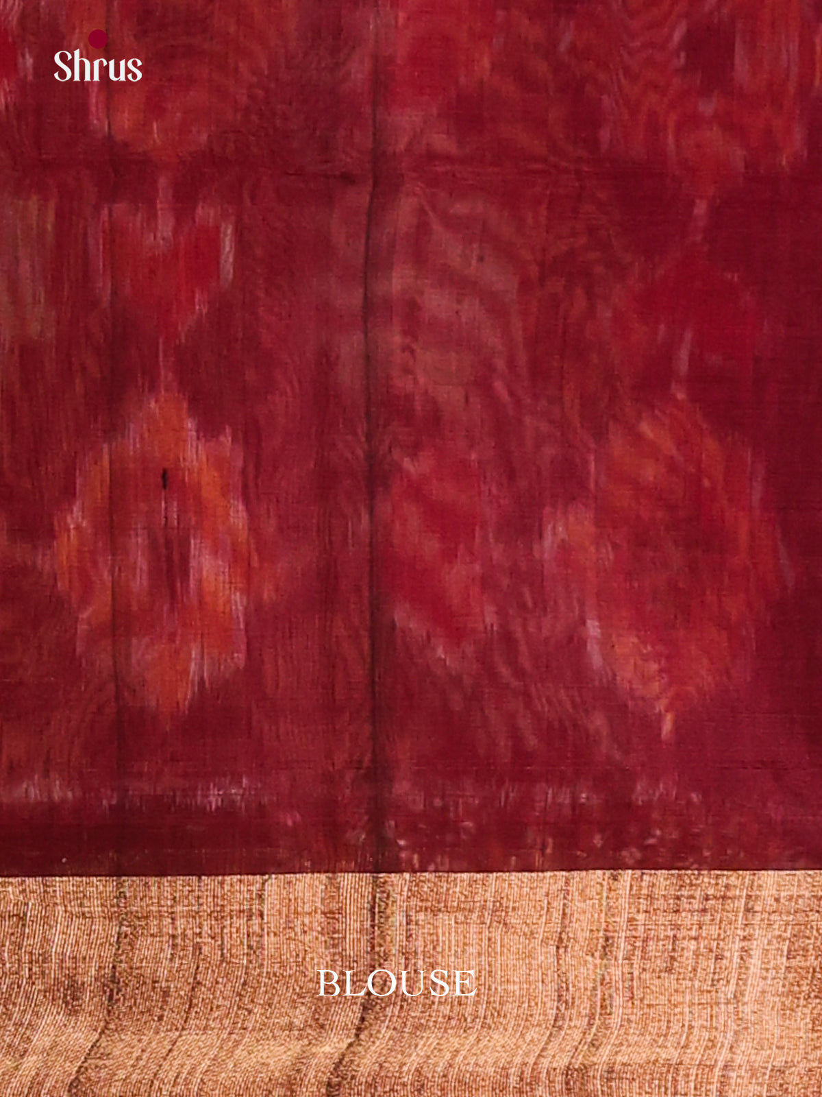 Green & Maroon - Pochampally sico Saree - Shop on Shrus.com