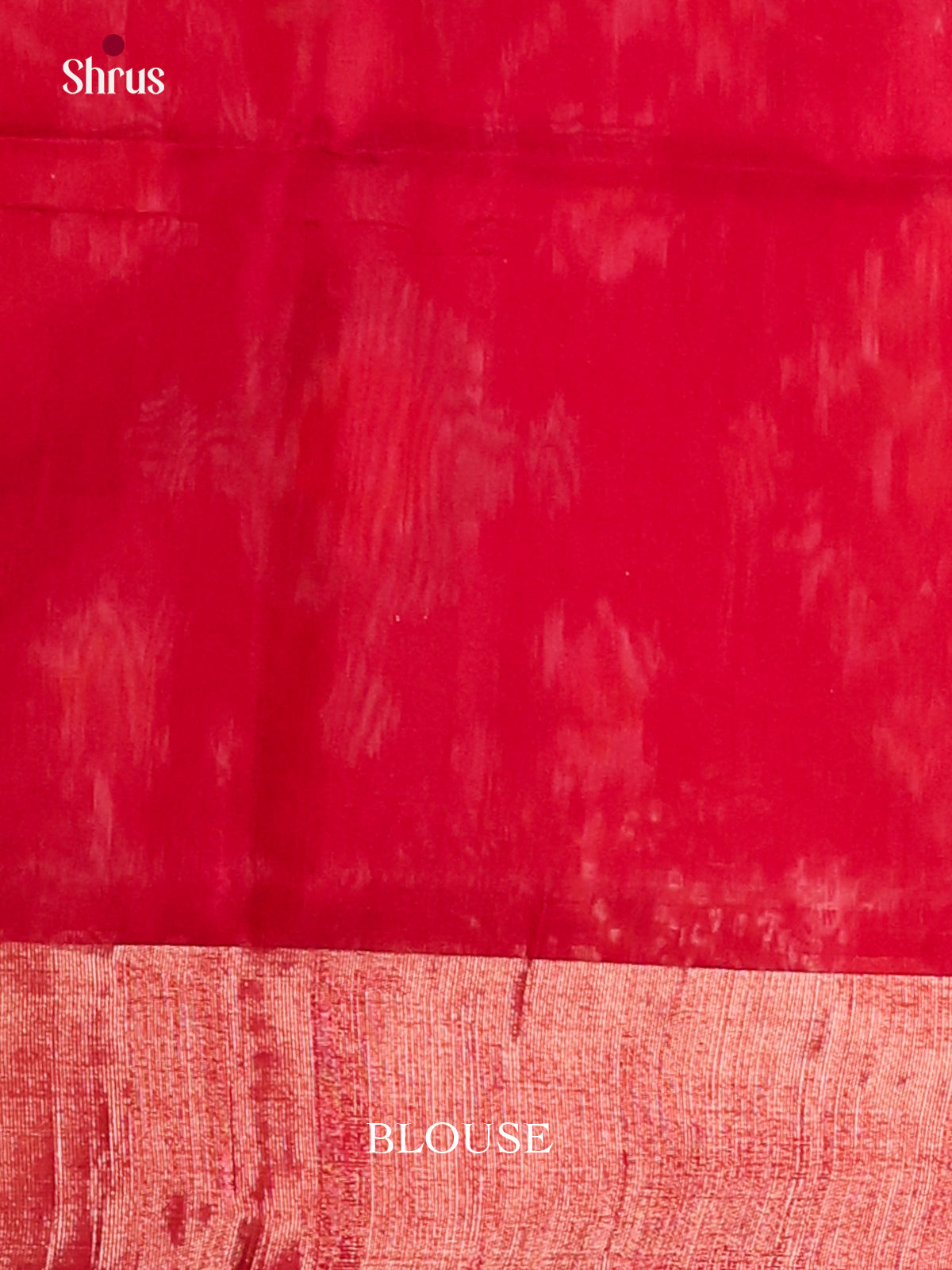 Grey & Red - Pochampally sico Saree - Shop on Shrus.com