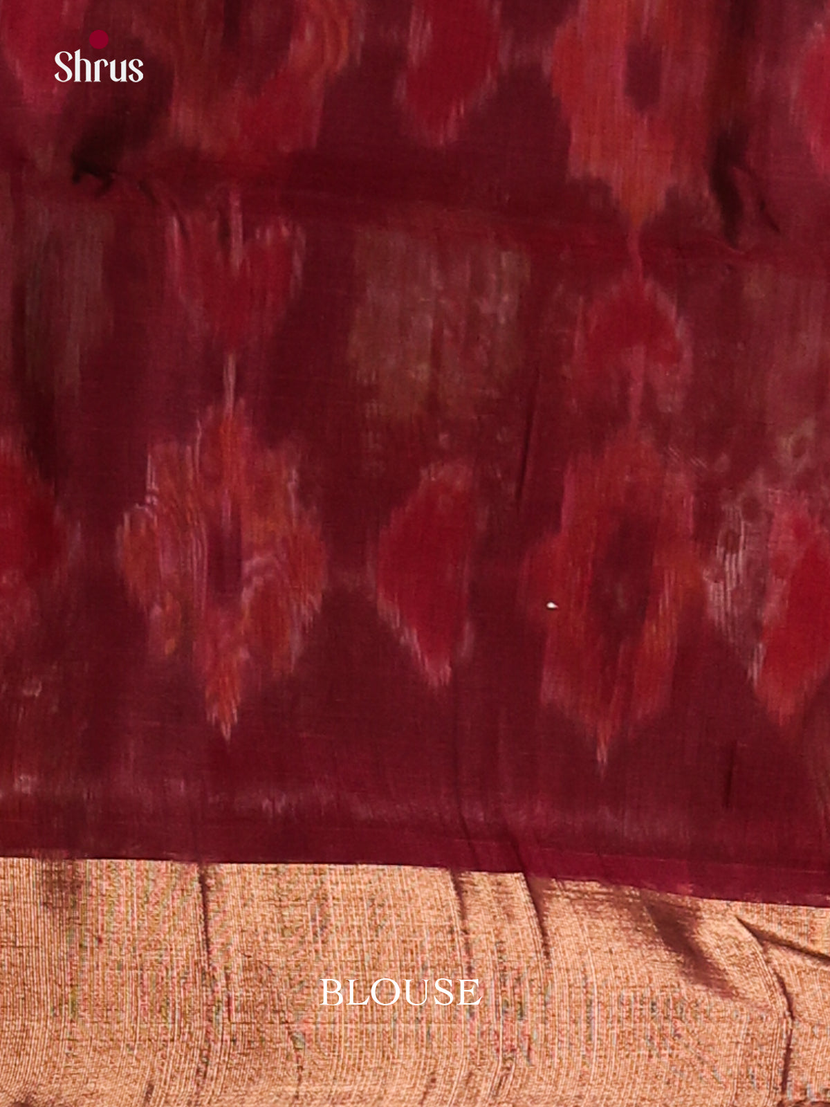 Green & Maroon- Pochampally sico Saree - Shop on Shrus.com