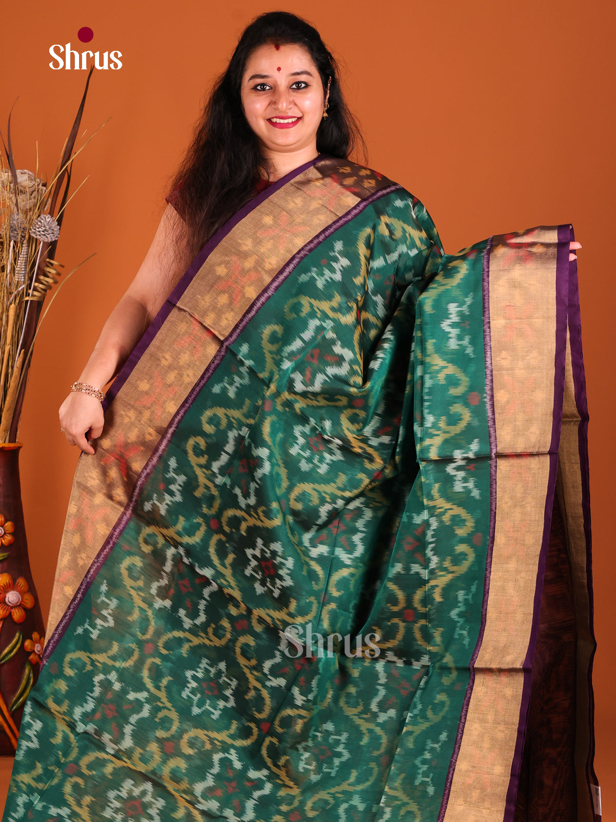 DGS25258 - Pochampally sico Saree - Shop on Shrus.com
