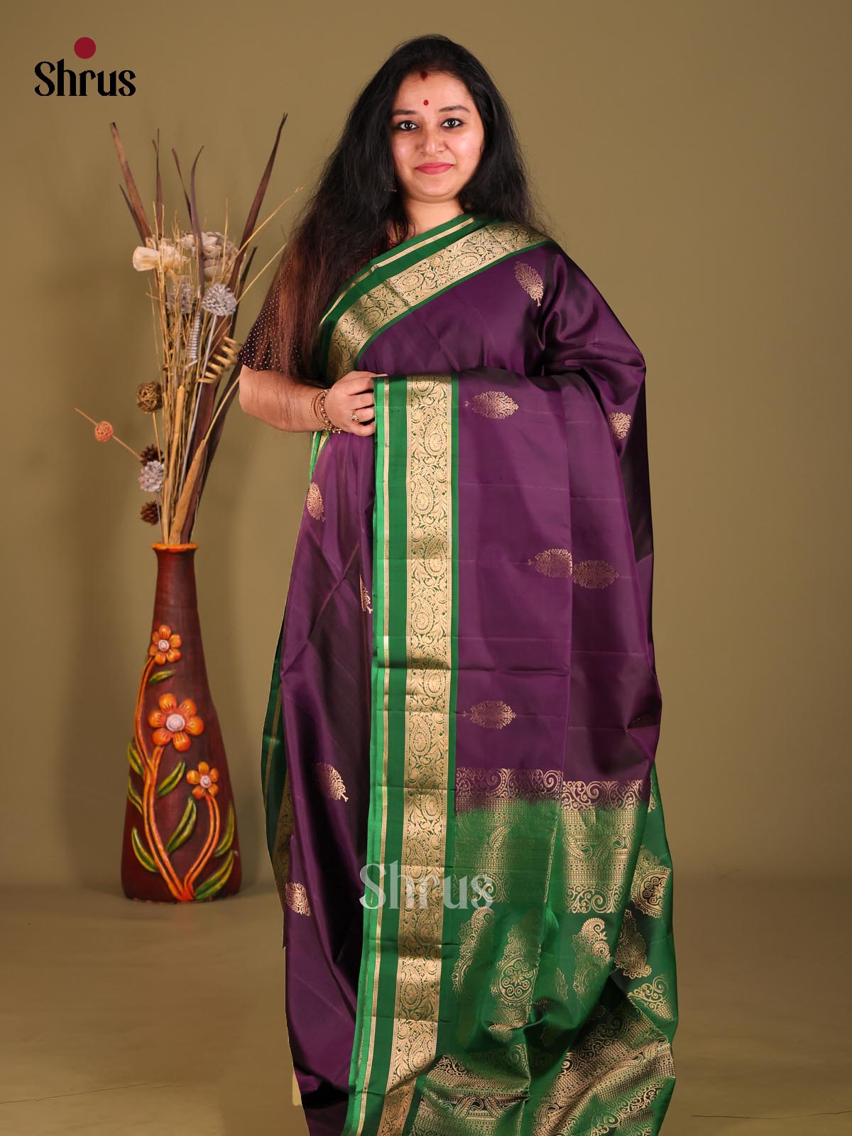 DGS25275 - Soft Silk (HR) Saree-1