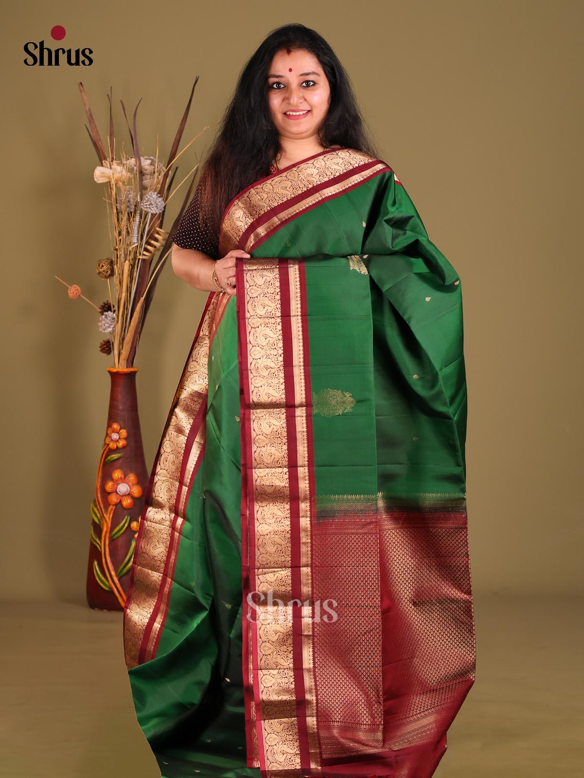 DGS25293 - Soft Silk (HR) Saree-1