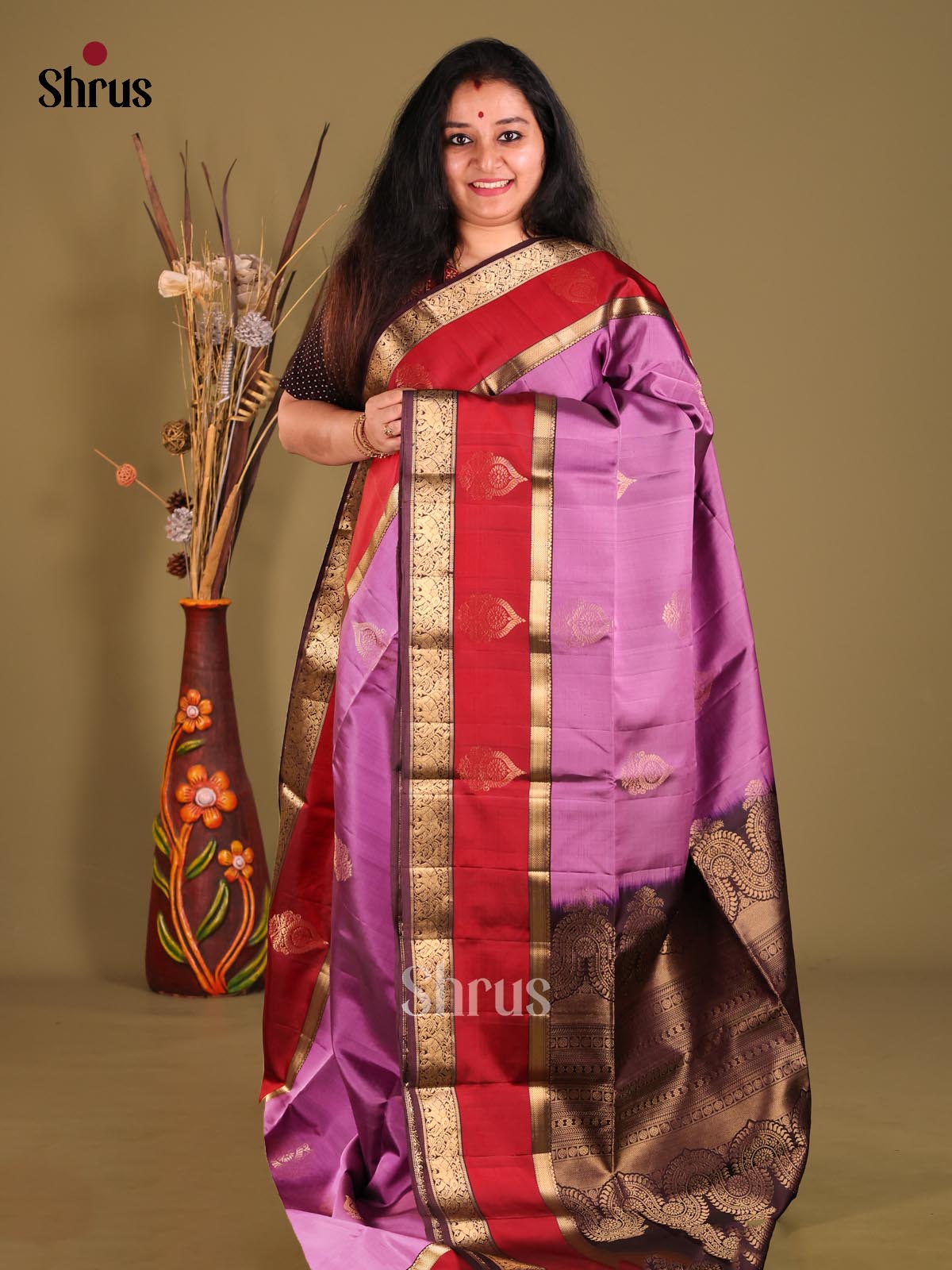 DGS25294 - Soft Silk (HR) Saree-1
