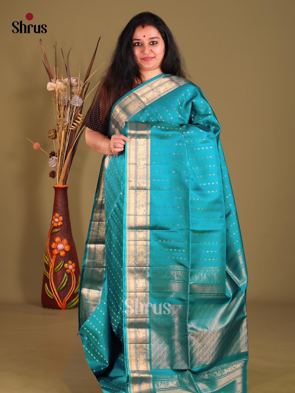 DGS25303 - Soft Silk (HR) Saree - Shop on Shrus.com