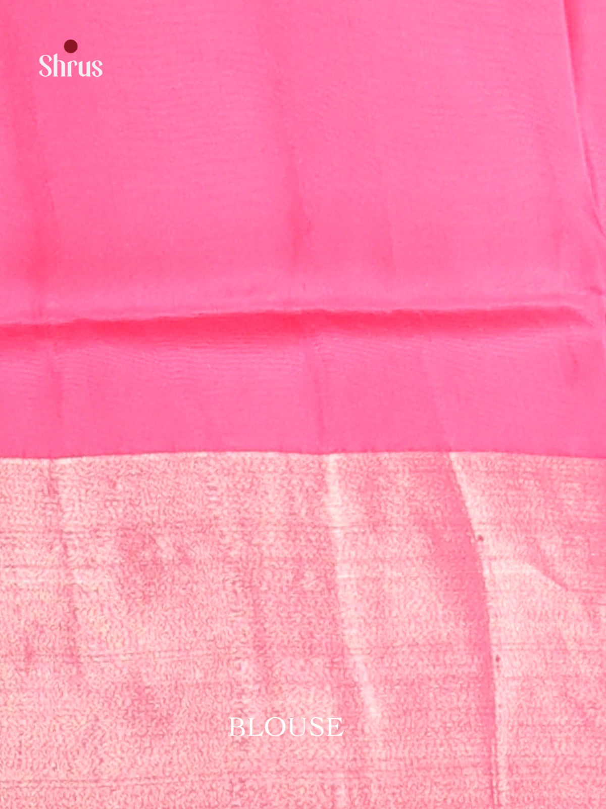 Light Green & Pink - Semi uppada Saree - Shop on Shrus.com
