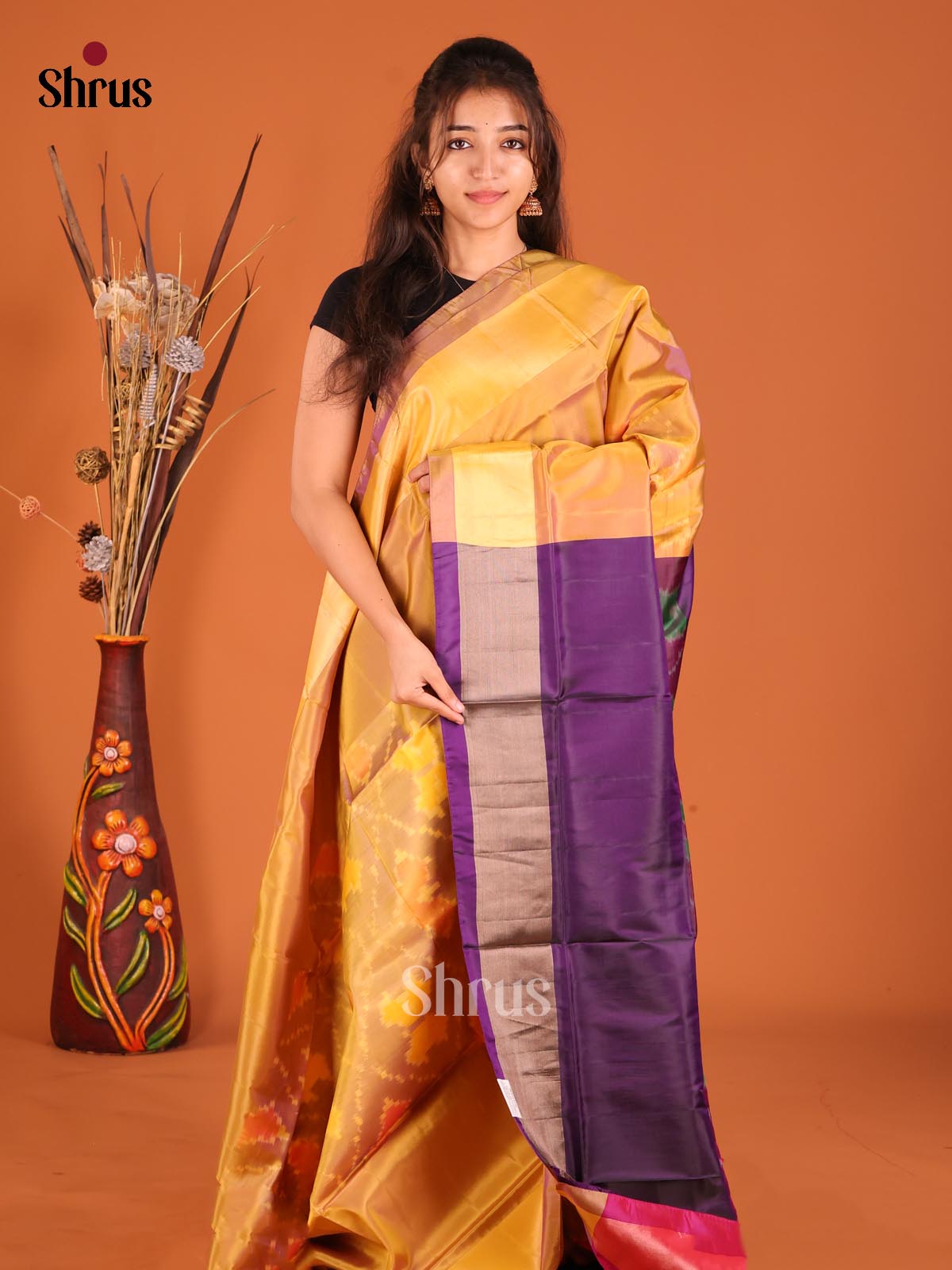 DGS25307 - Semi uppada Saree - Shop on Shrus.com