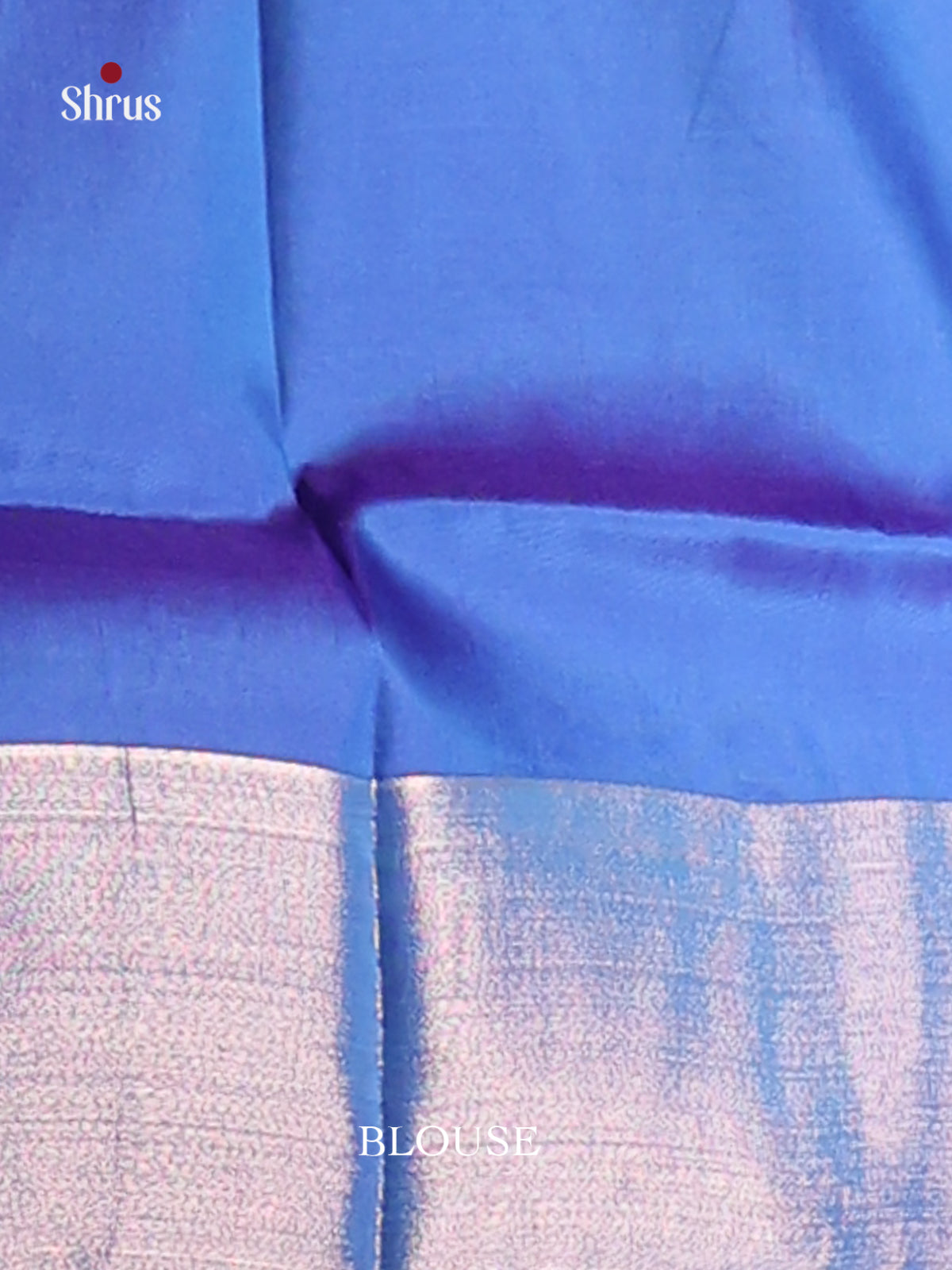 Purple & Blue - Semi uppada Saree - Shop on Shrus.com