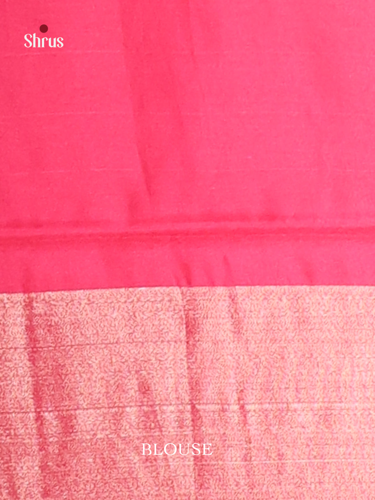 Green & Pink - Semi uppada Saree - Shop on Shrus.com