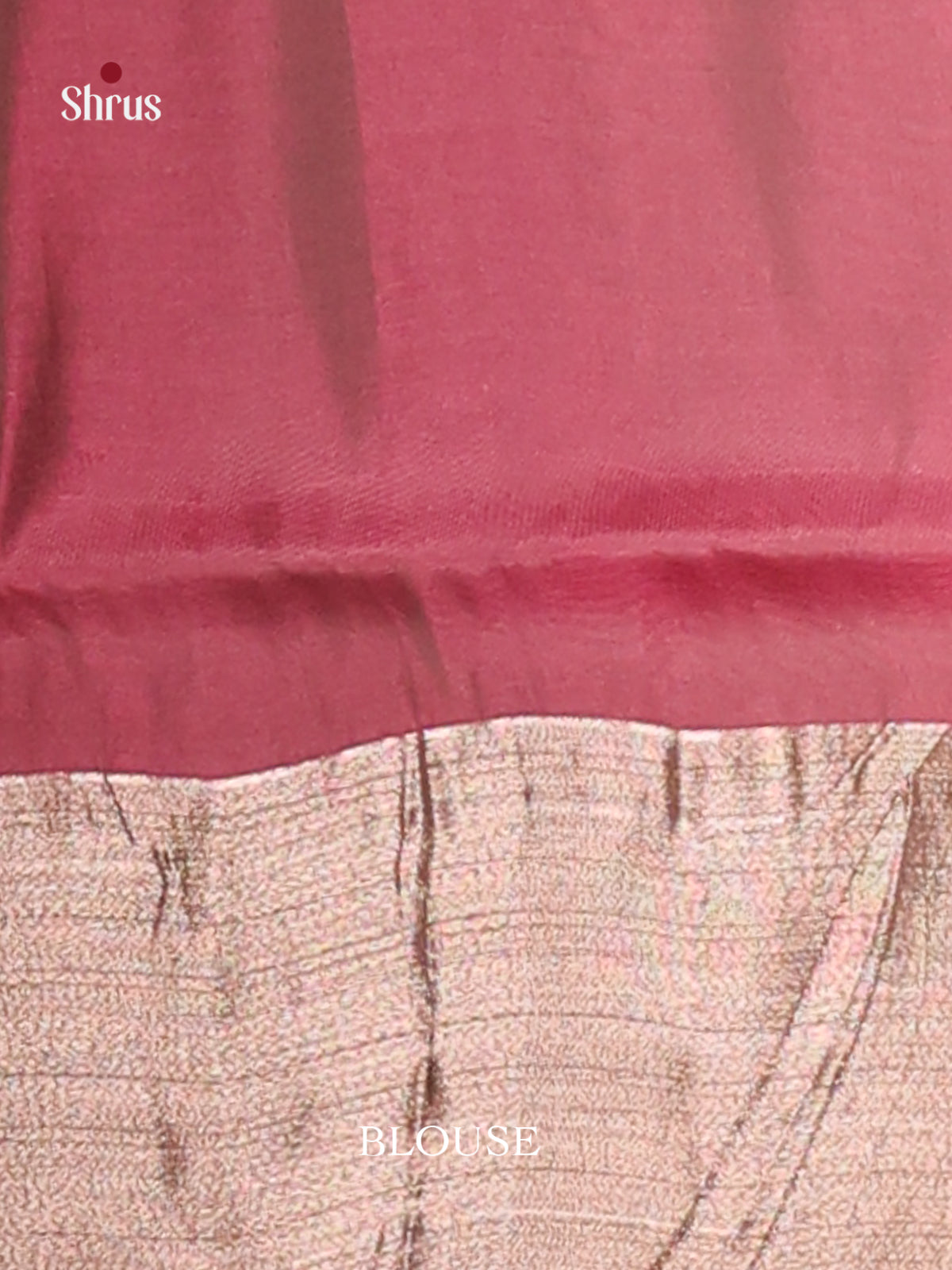 Orange & Maroon - Semi uppada Saree - Shop on Shrus.com