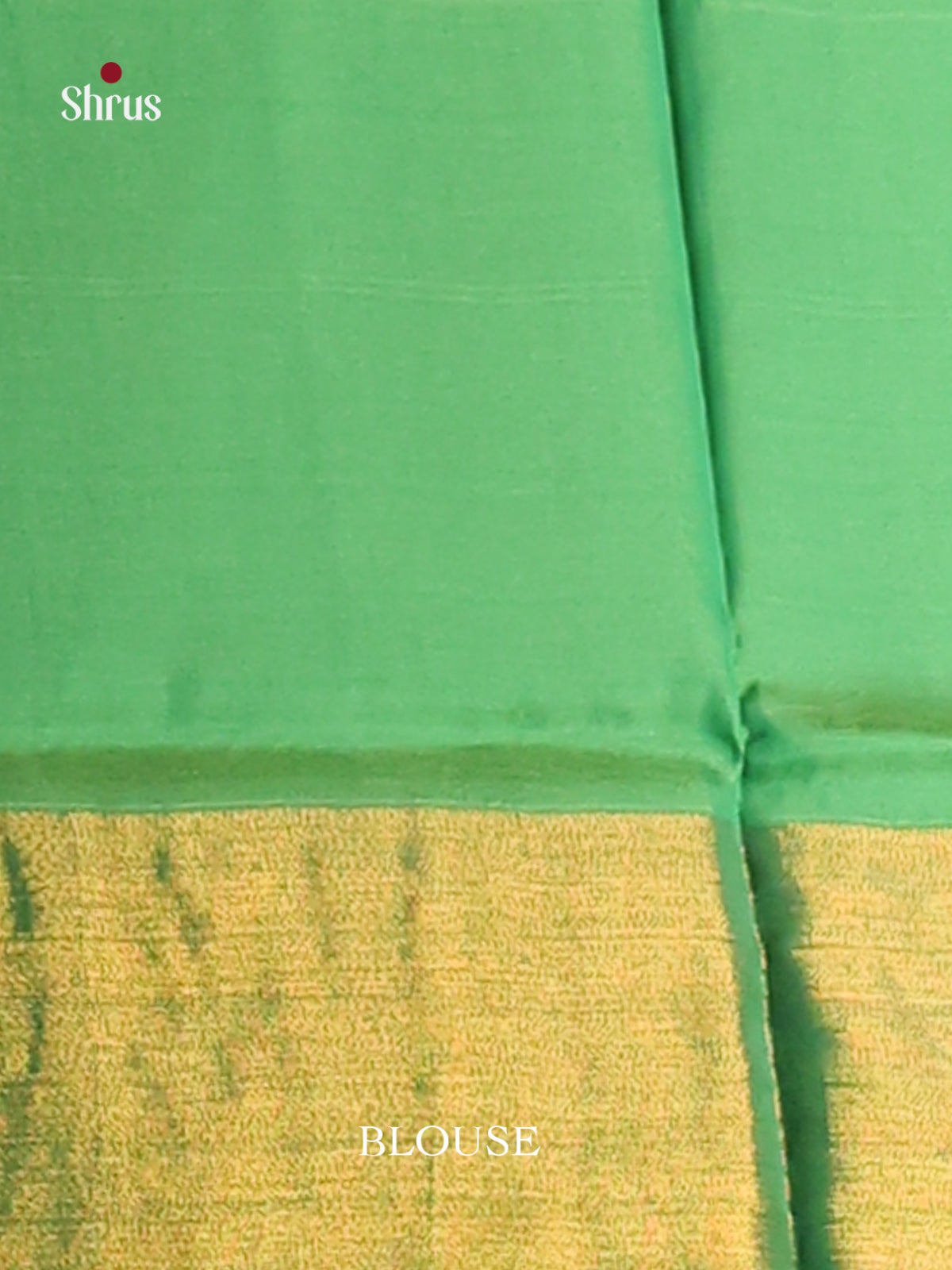 orange & Green - Semi uppada Saree - Shop on Shrus.com