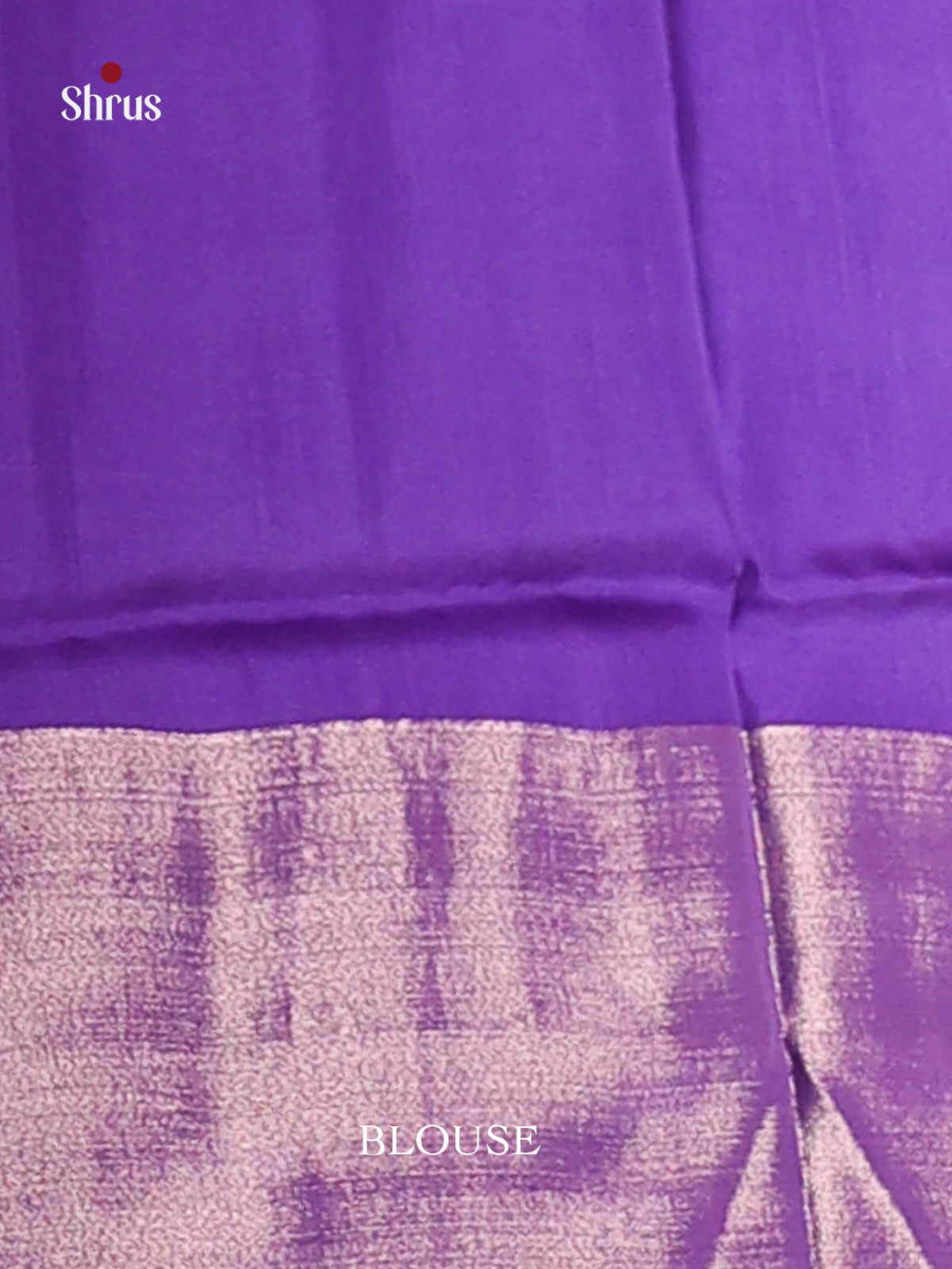 Grey & Violet - Semi uppada Saree - Shop on Shrus.com