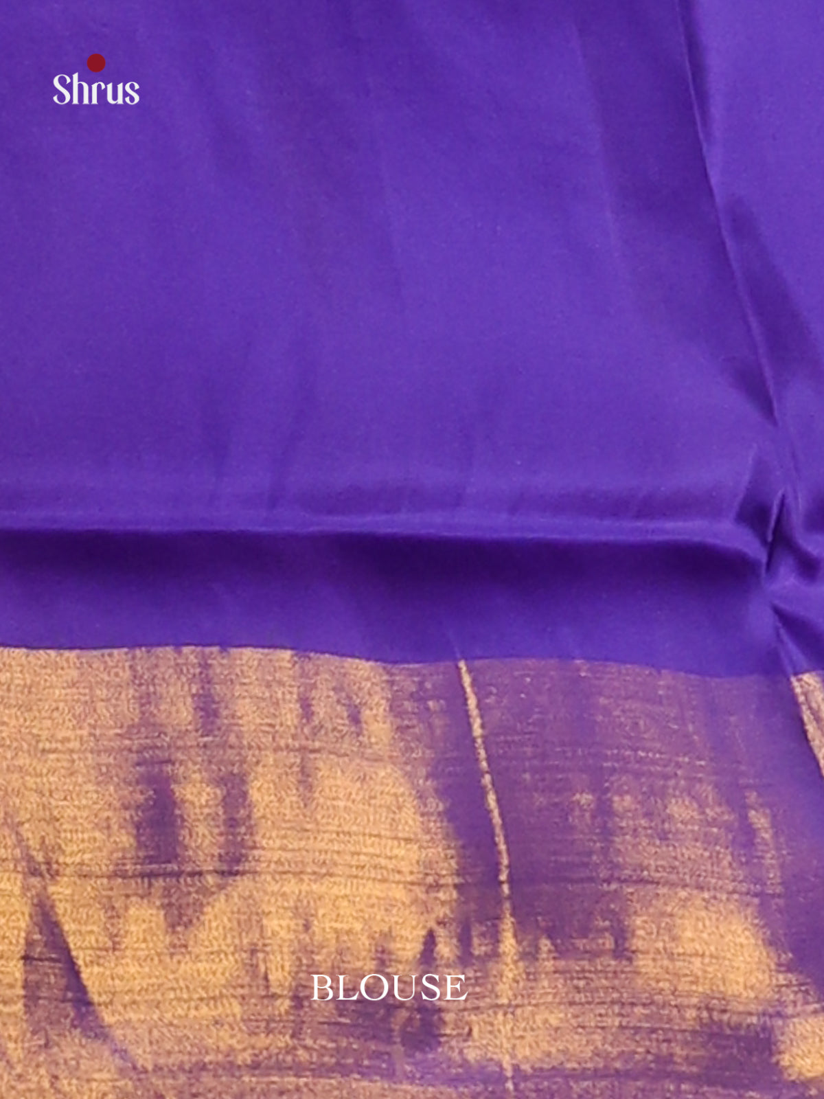 Pink & blue- Semi uppada Saree - Shop on Shrus.com