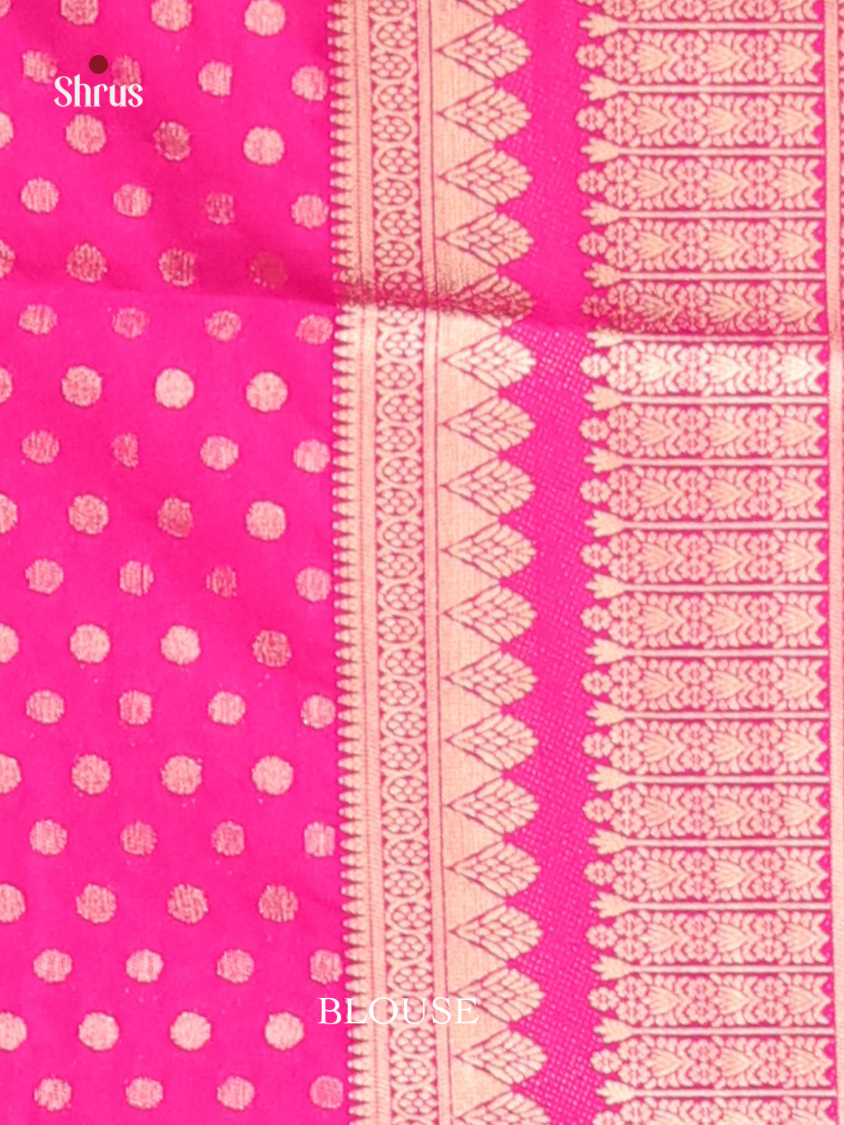 Violet & Pink- Mysoresilk-halfpure Saree - Shop on Shrus.com