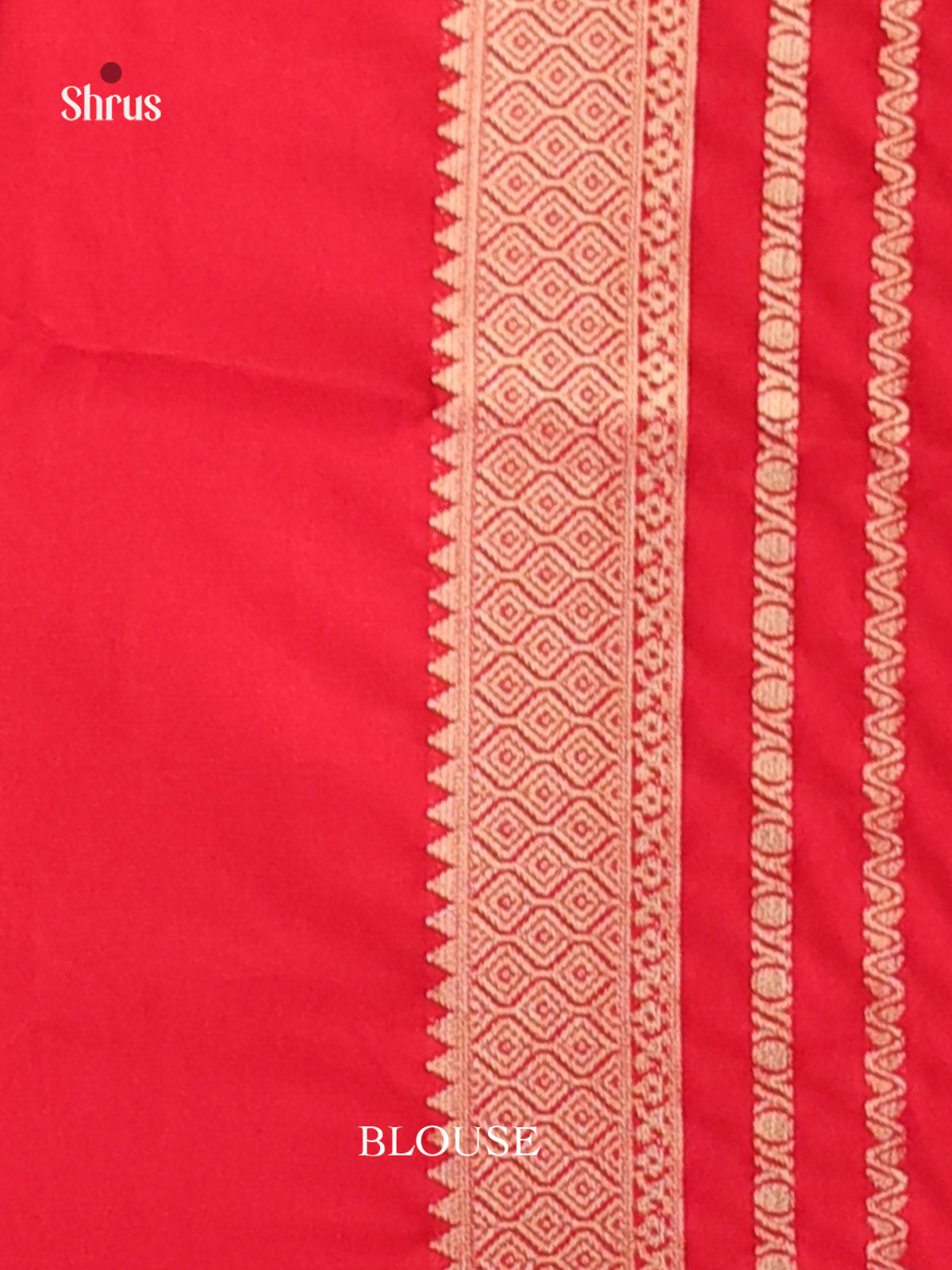 Purple & Red - Mysoresilk-halfpure Saree - Shop on Shrus.com