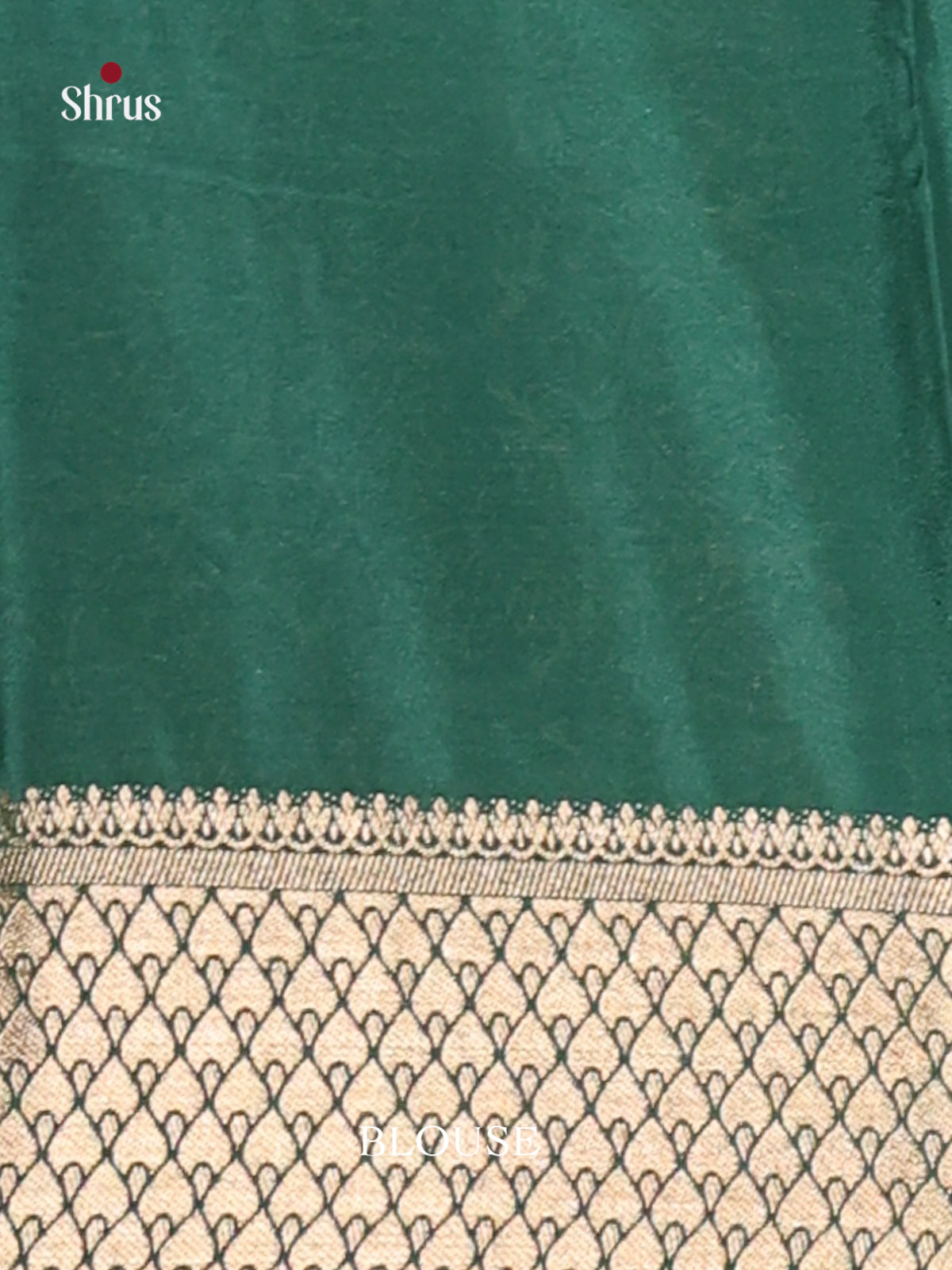 Orangish Pink & Green- Mysoresilk-halfpure Saree - Shop on Shrus.com