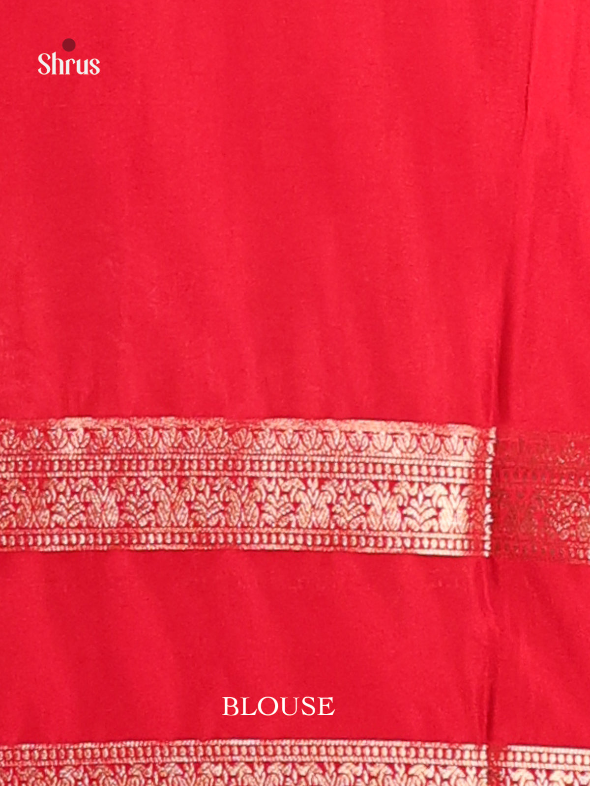 Cream & Red- Mysoresilk-halfpure Saree
