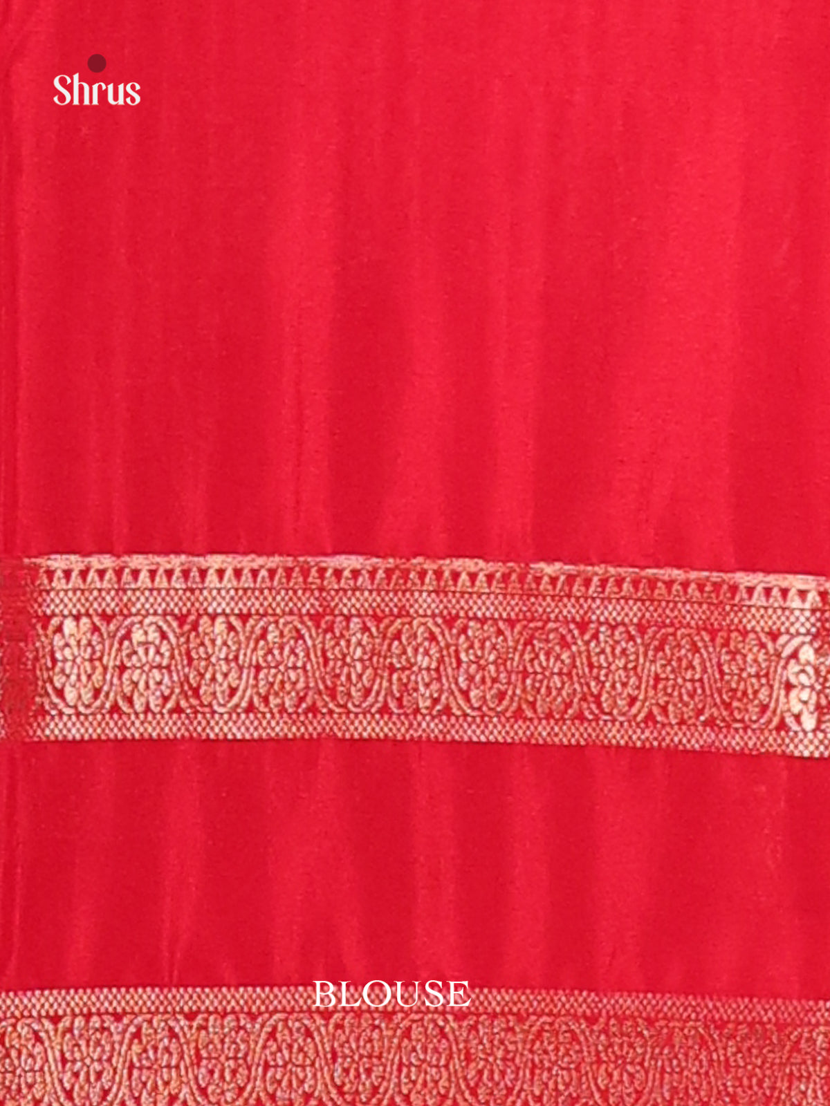 Cream & Red - Mysoresilk-halfpure Saree - Shop on Shrus.com