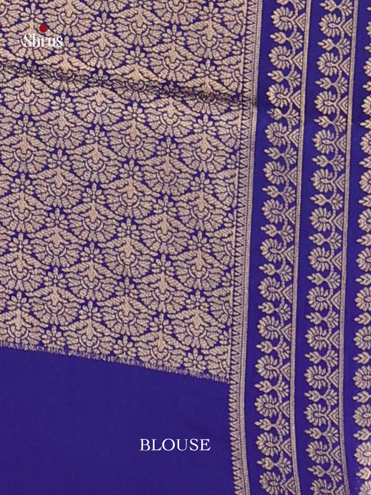Teal & Blue- Mysoresilk-halfpure Saree - Shop on Shrus.com