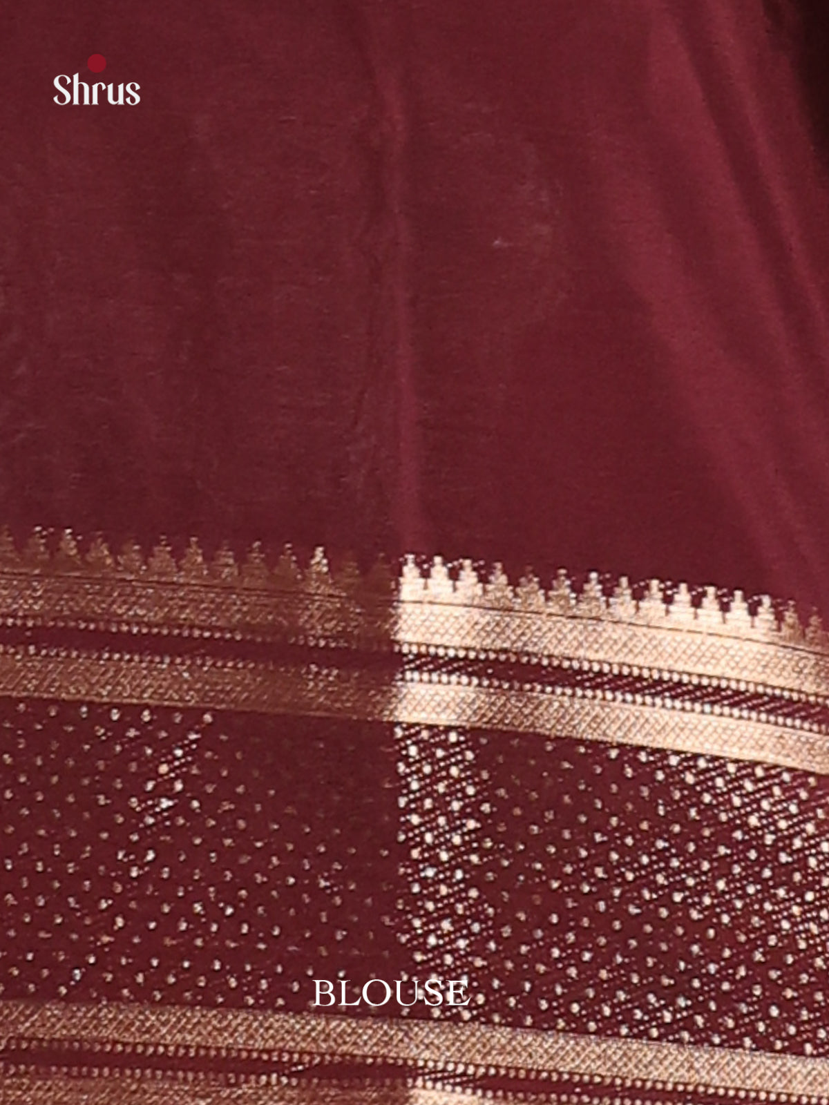 Peach & Brown - Mysoresilk-halfpure Saree - Shop on Shrus.com
